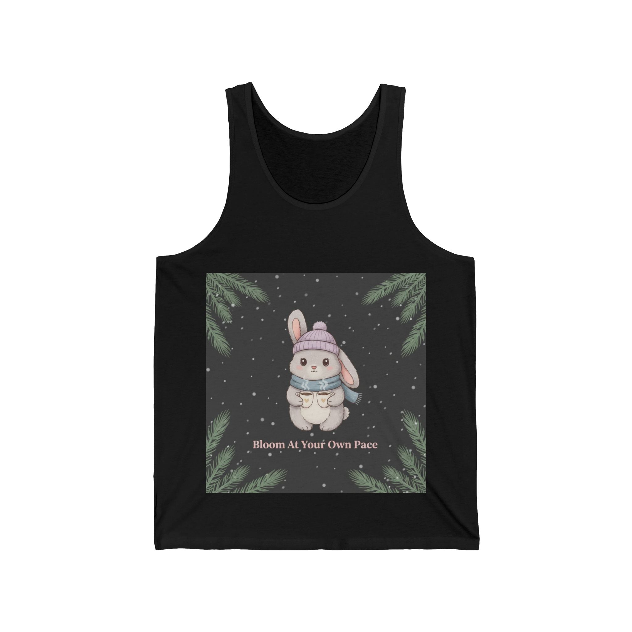 Bunny Tank Top – Bloom at Your Own Pace