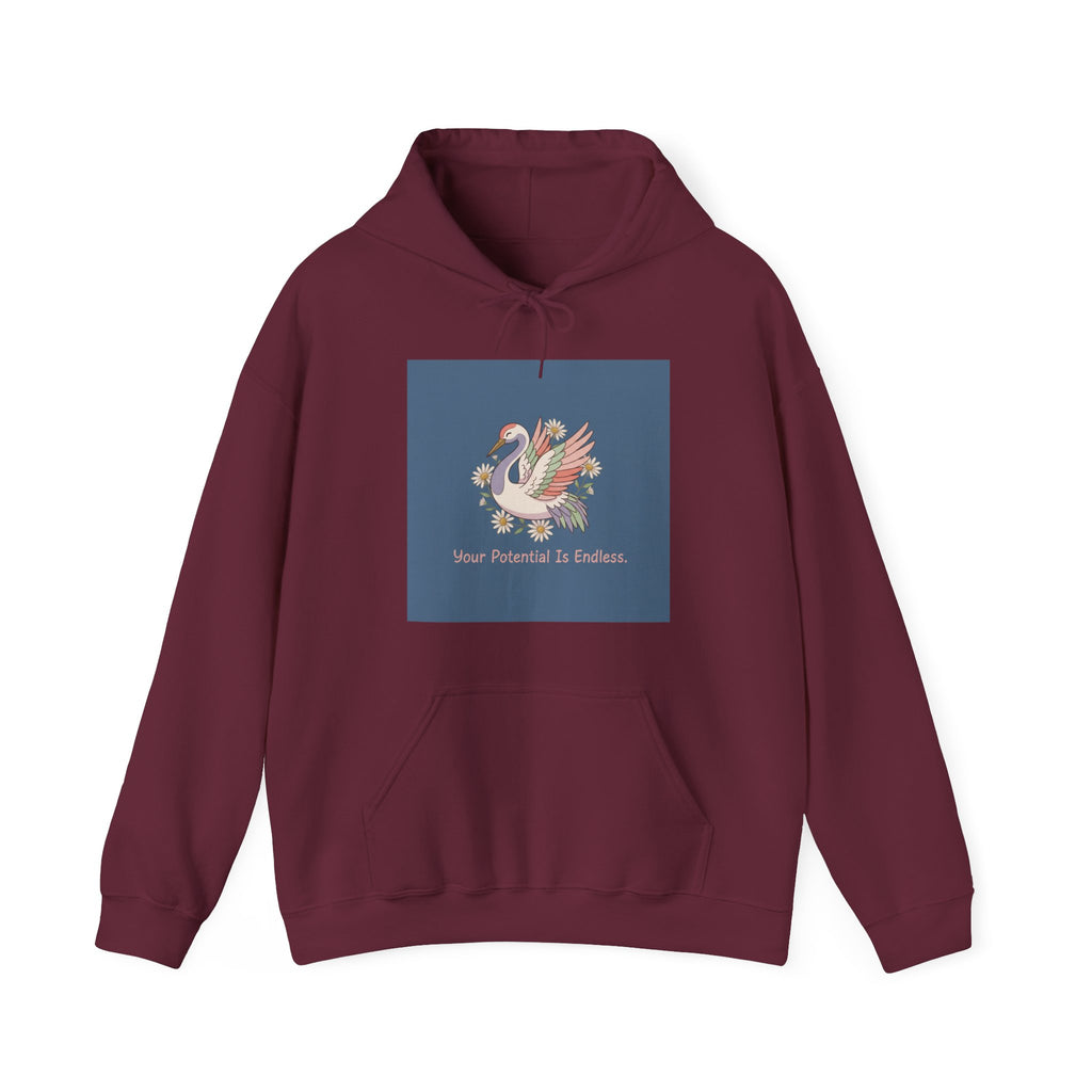 Crane Hoodie – Your Potential is Endless