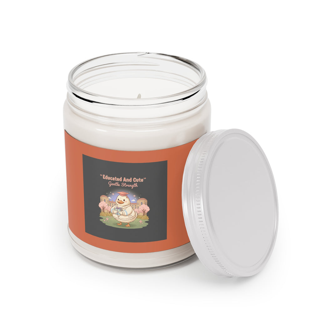 Duck In A Cardigan Scented Candle – Educated and Cute Gentle Strength