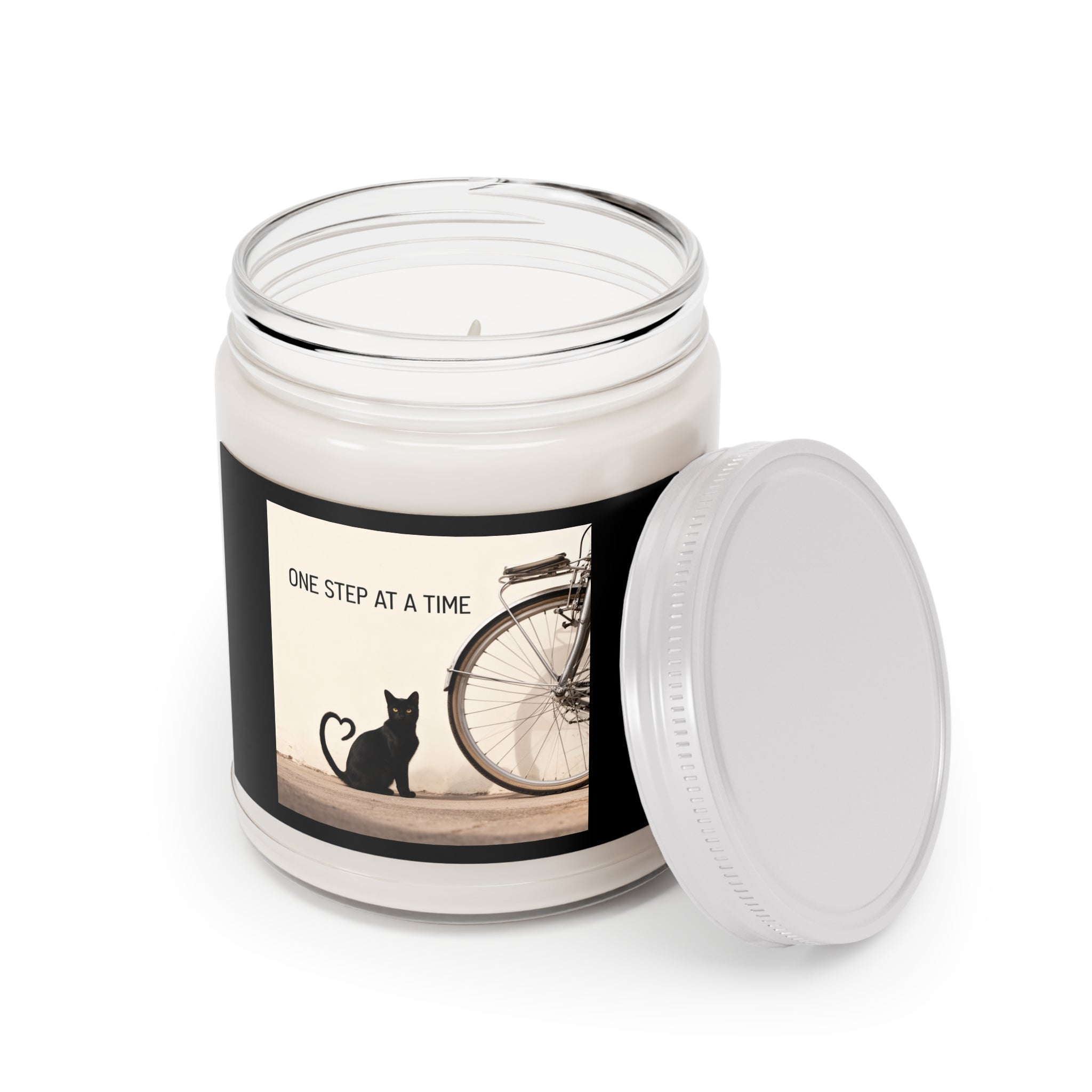 ONE STEP AT A TIME Cat Scented Candle
