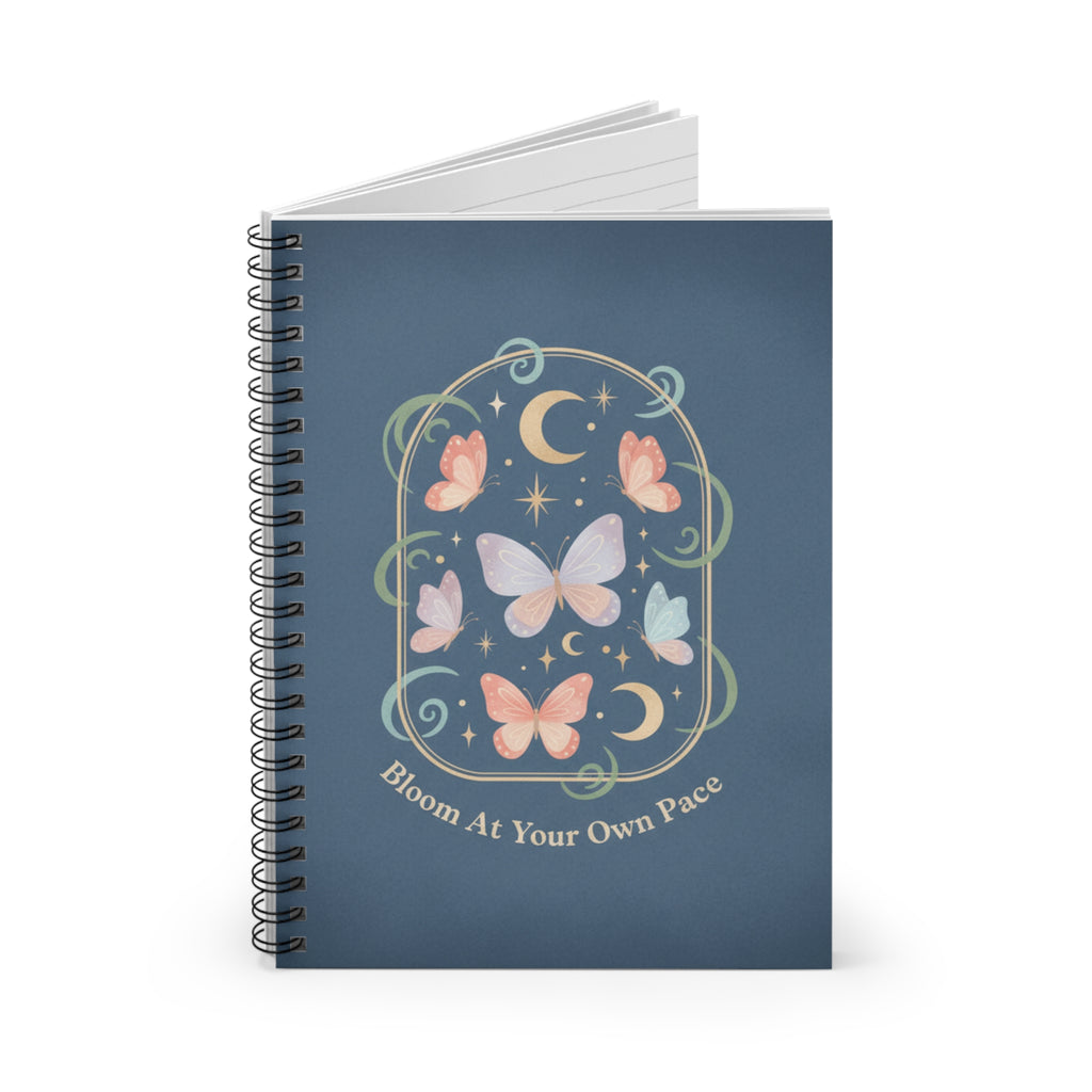 Bloom at Your Own Pace Spiral Notebook