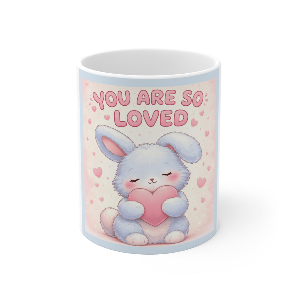 "YOU ARE SO LOVED" Black Cat Mug | College Girl Gift | Fashion | KayKay Classics