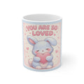 "YOU ARE SO LOVED" Black Cat Mug | College Girl Gift | Fashion | KayKay Classics