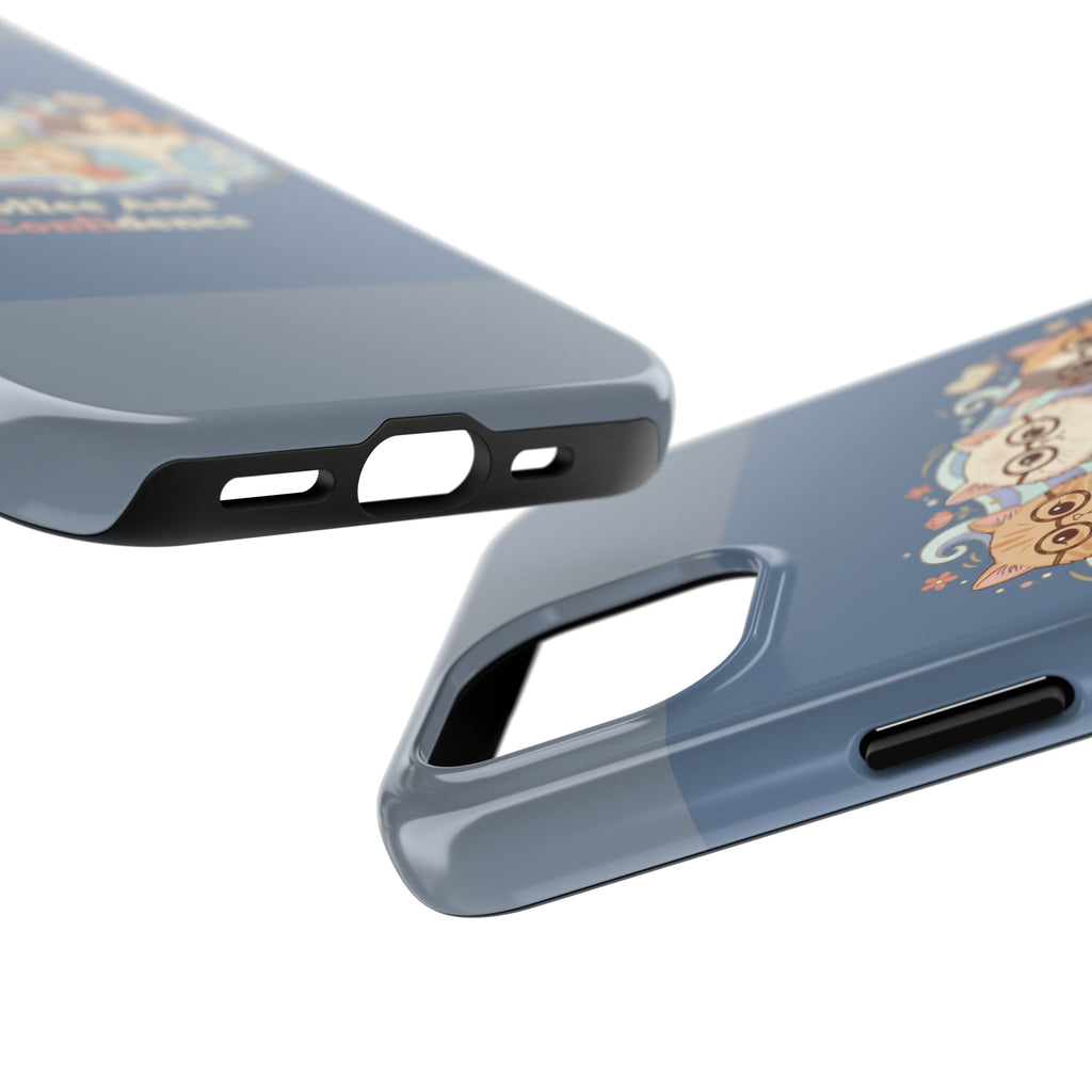 Cats With Glasses Tough Phone Case – Coffee and Confidence
