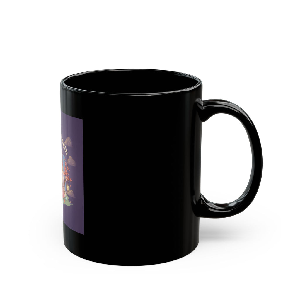Bear Black Mug 11oz – Gentle Strength