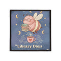 Bee Iron-On Patch – Library Days Are the Best Days