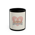 Main Character Energy Rabbits Black Mug 11oz