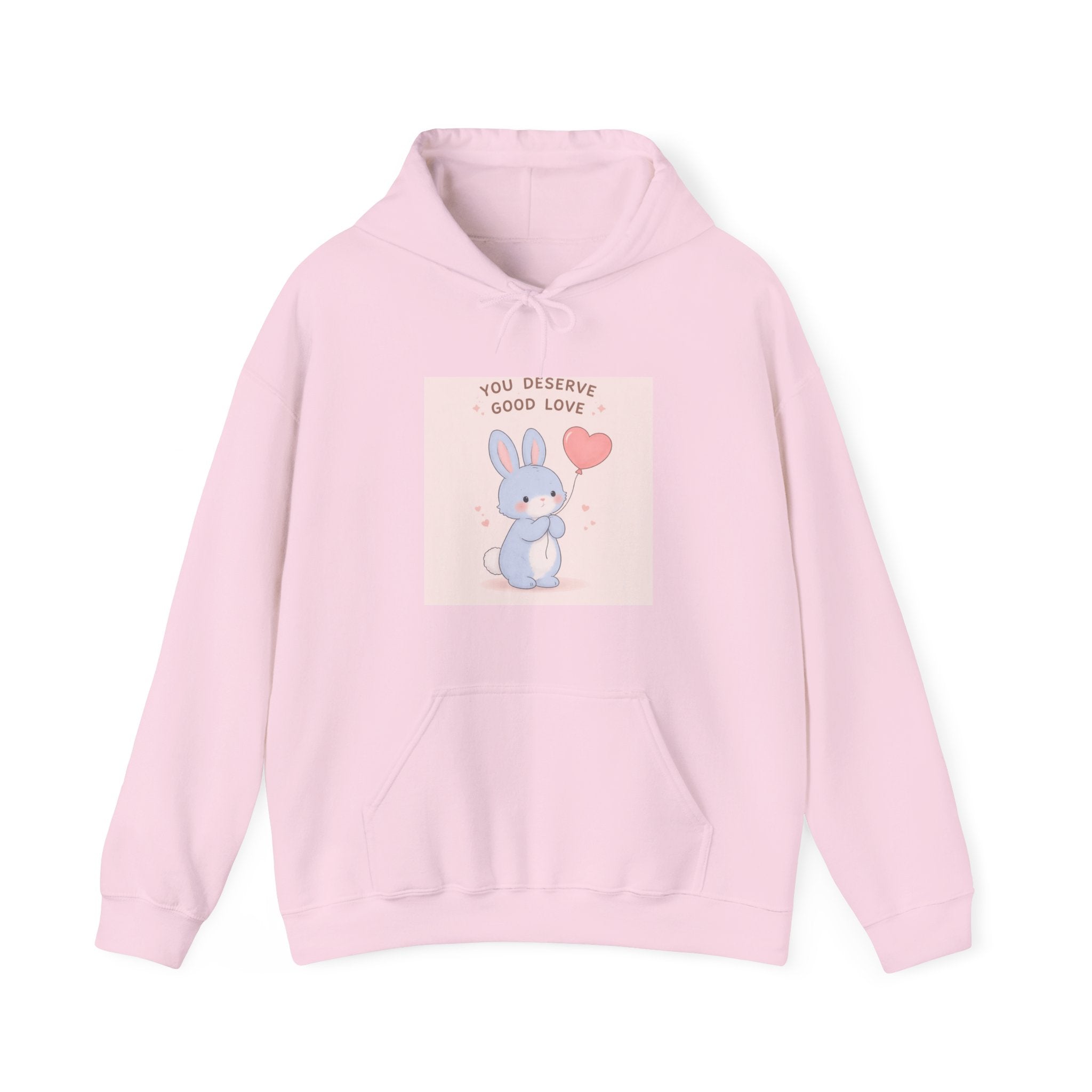 "YOU DESERVE GOOD LOVE" Black Cat Hoodie | College Girl Gift | Fashion | KayKay Classics