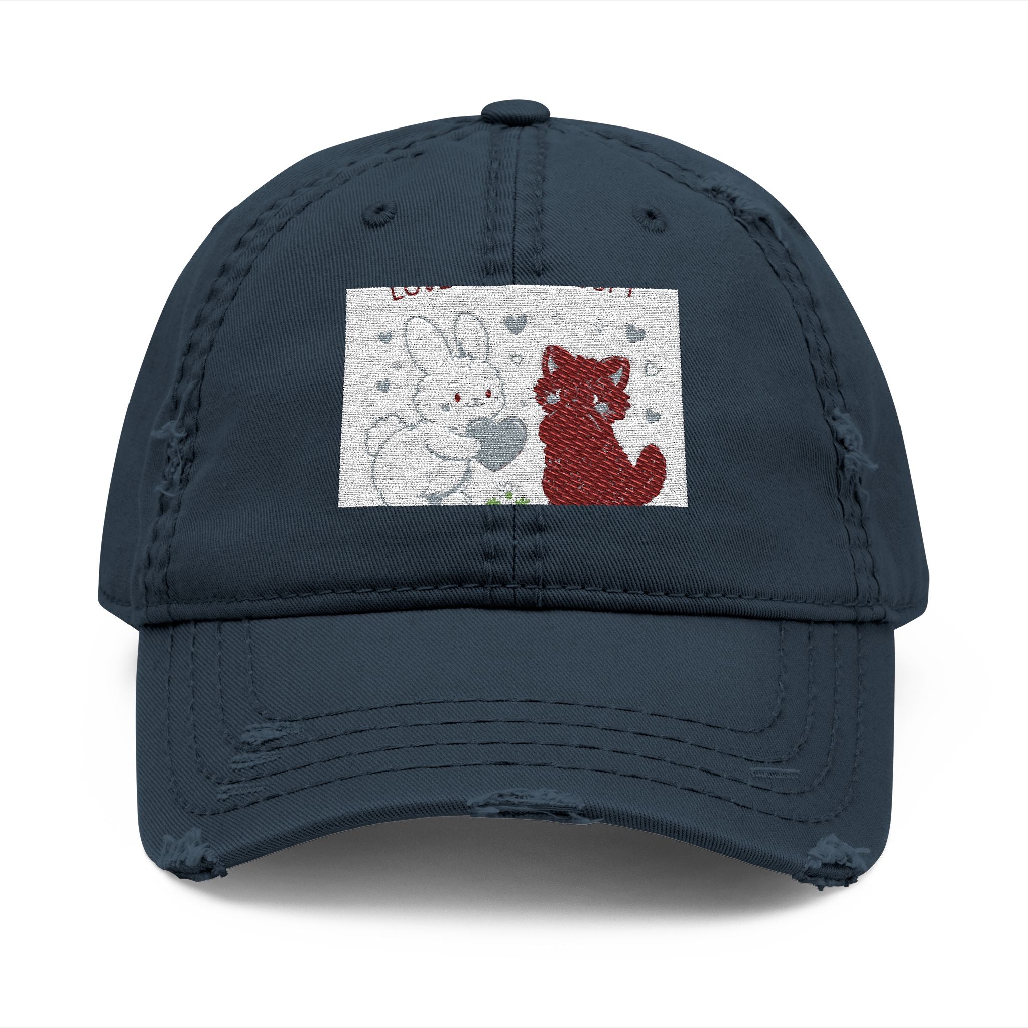 "LOVE CAN BE SOFT" Black Cat Dad Hat | College Girl Gift | Fashion | KayKay Classics