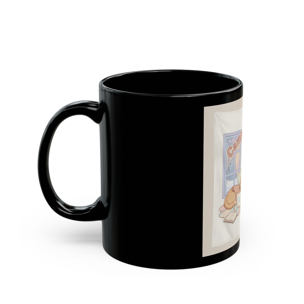 Campus Queen Dogs Black Mug 11oz