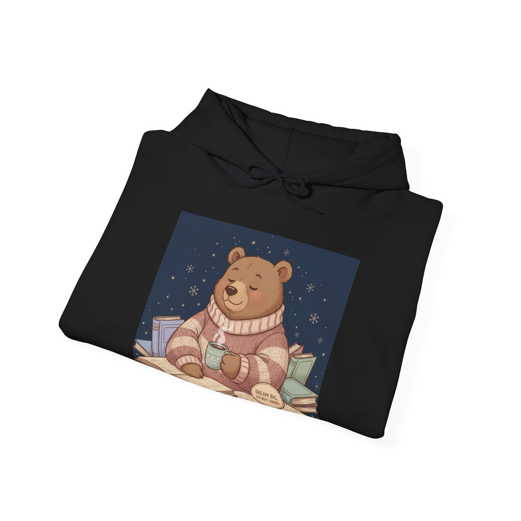 Bear Hoodie – Dream Big Study Hard