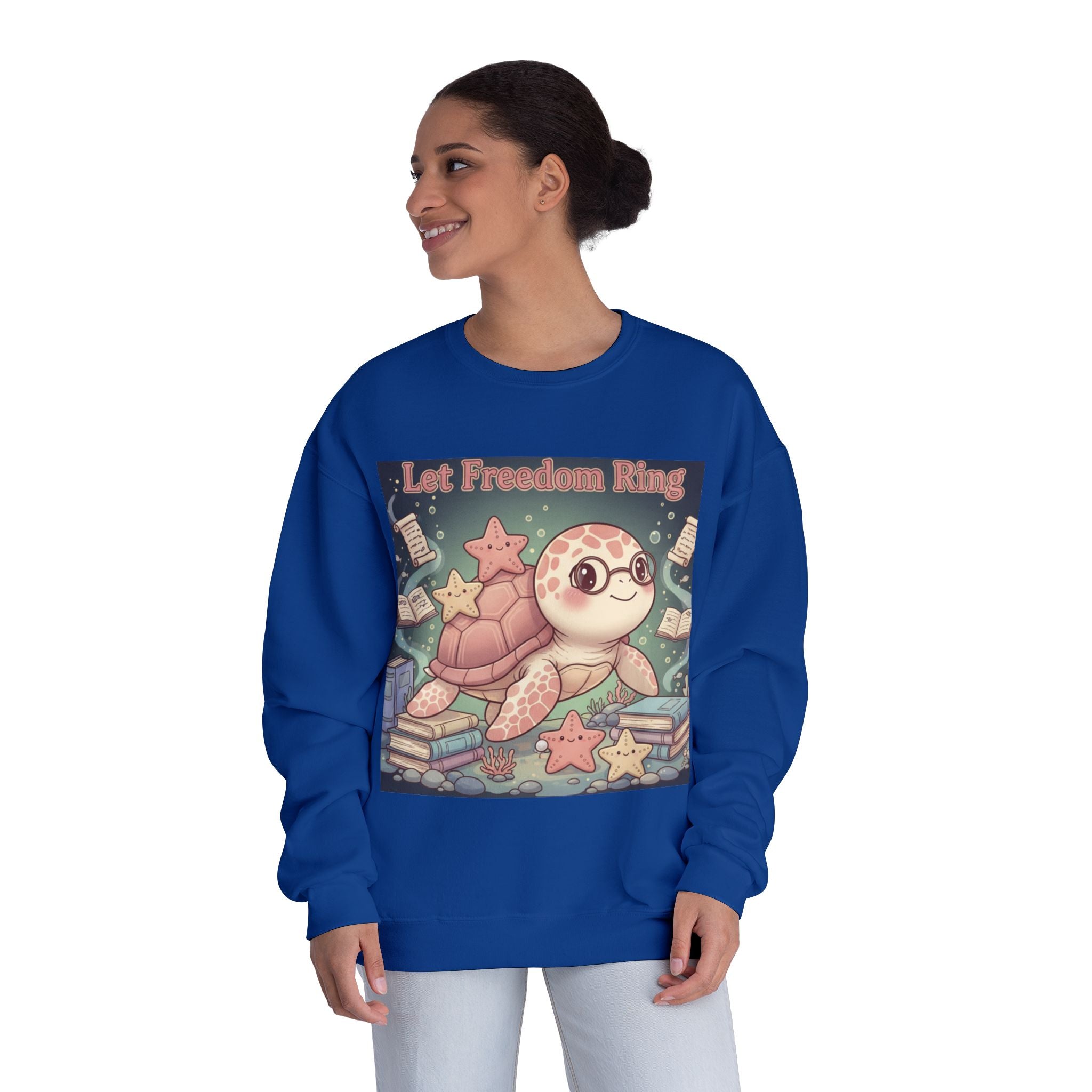 Turtle Crewneck Sweatshirt – Let Freedom Ring