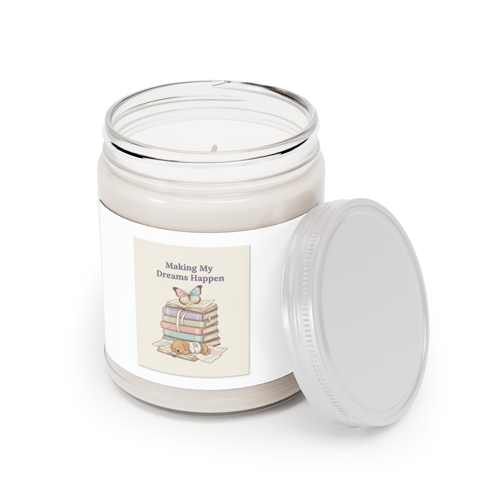 Making My Dreams Happen Puppy Scented Candle