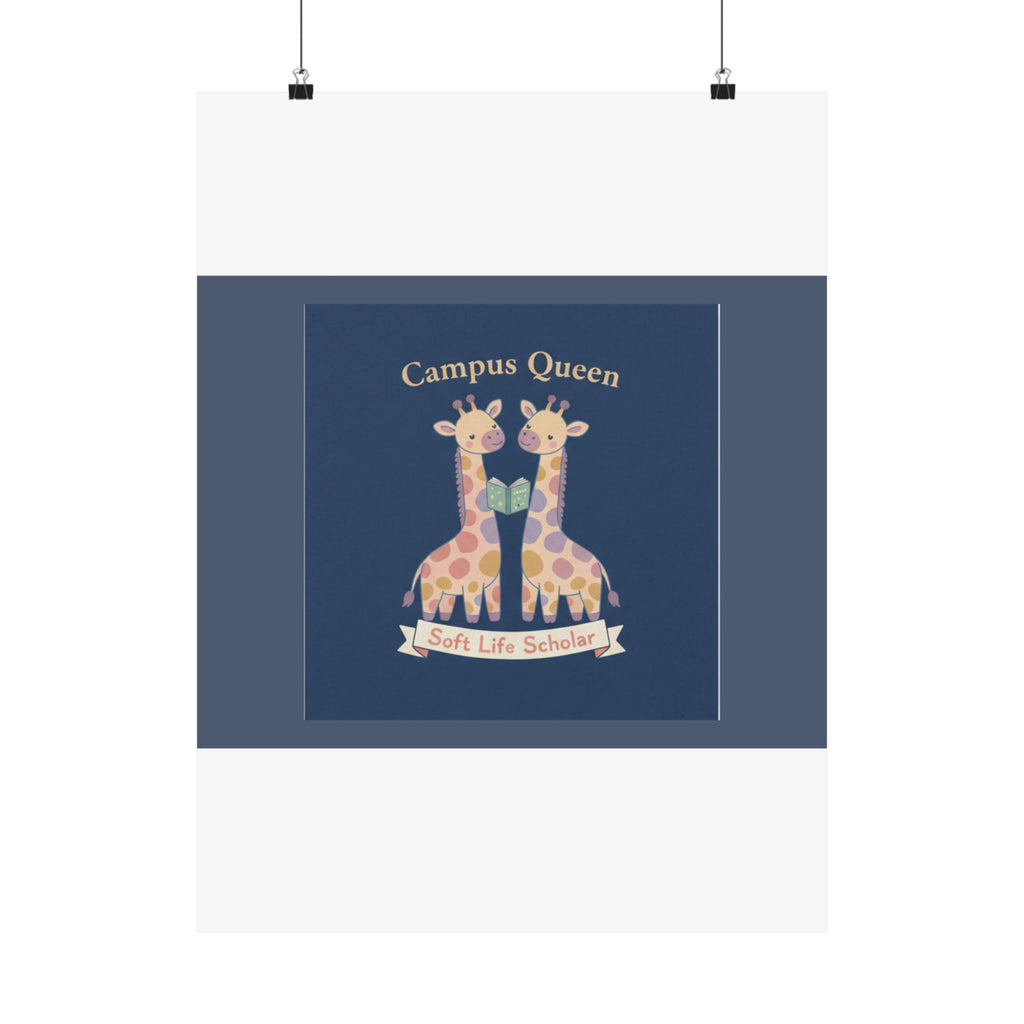 Giraffes Poster – Campus Queen Soft Life Scholar