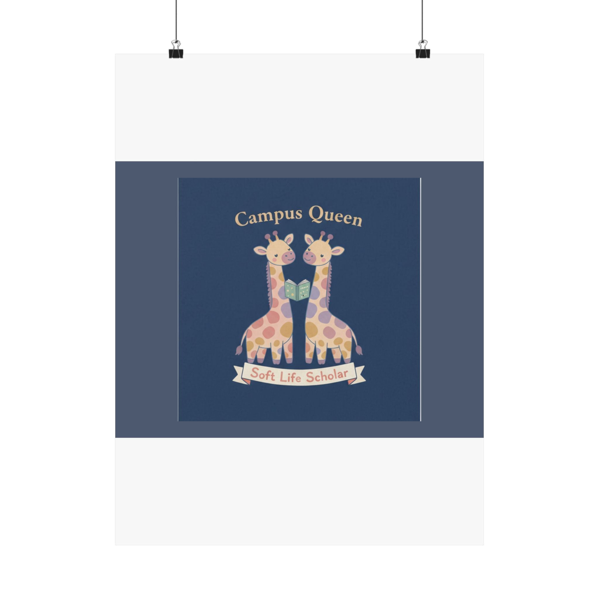 Giraffes Poster – Campus Queen Soft Life Scholar