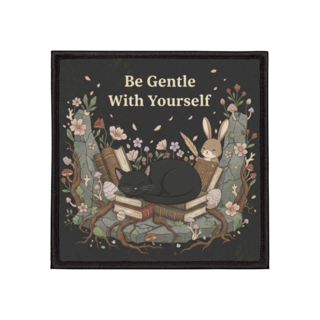 Bunny Iron-On Patch – Be Gentle With Yourself
