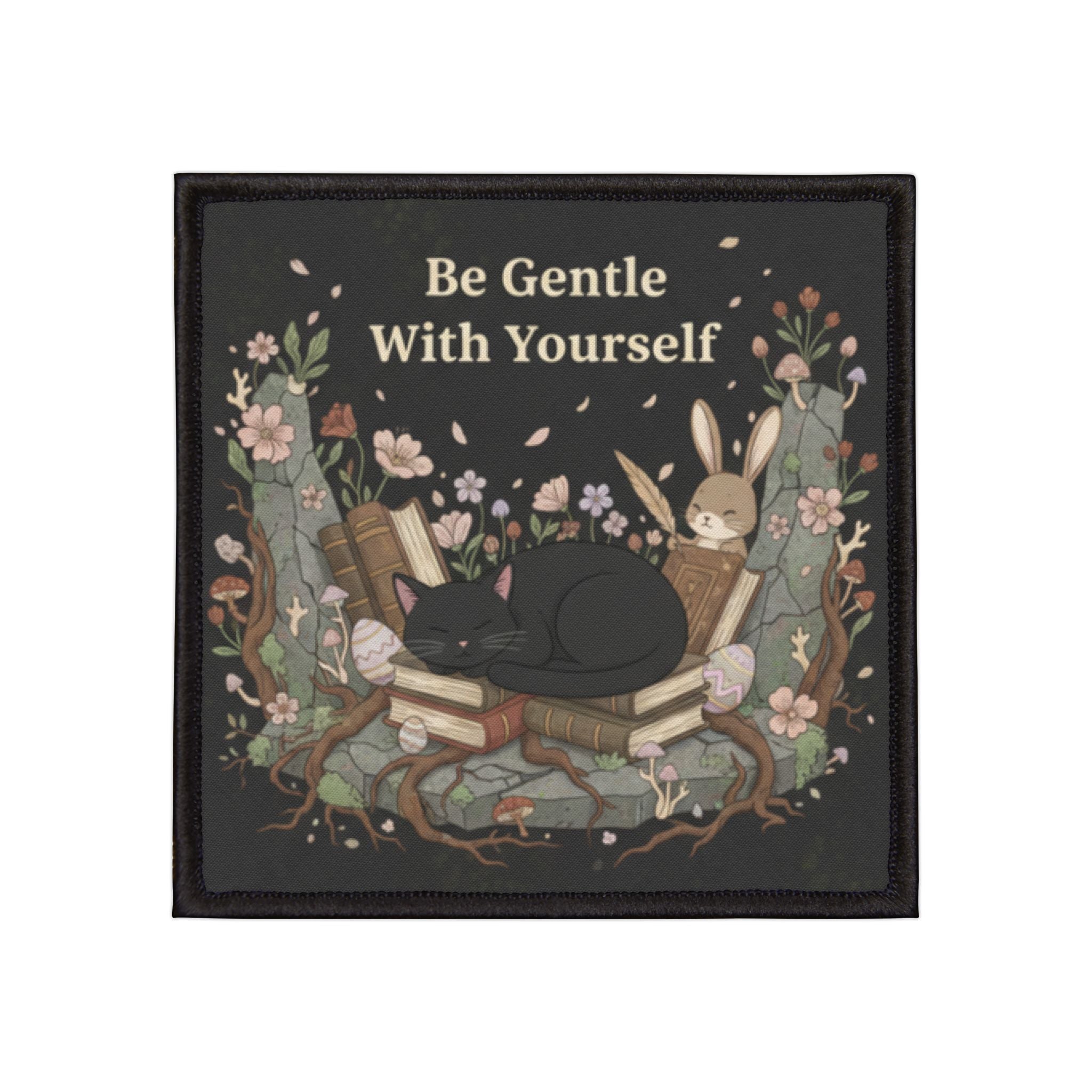 Bunny Iron-On Patch – Be Gentle With Yourself