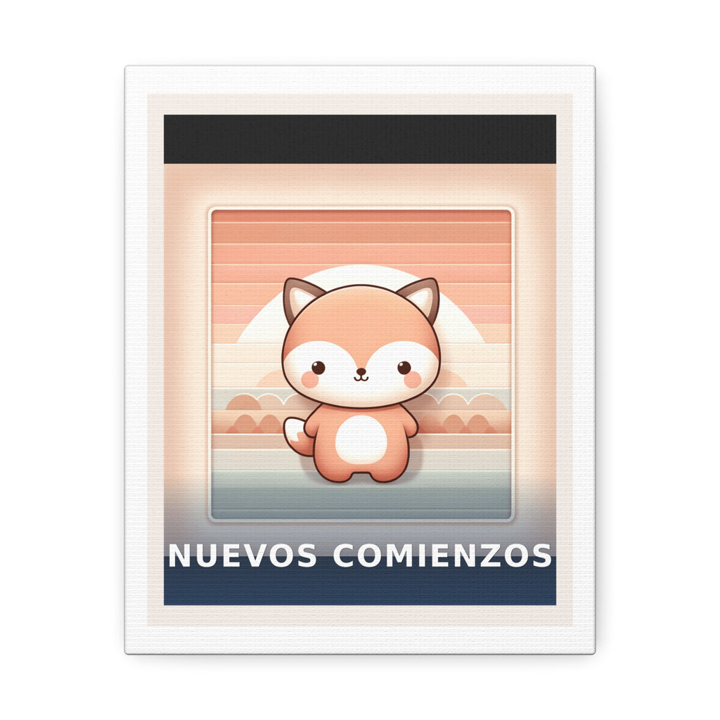 "Nuevos comienzos" Black Cat Canvas | Trendy Gift for Her | Lifestyle | KayKay Classics