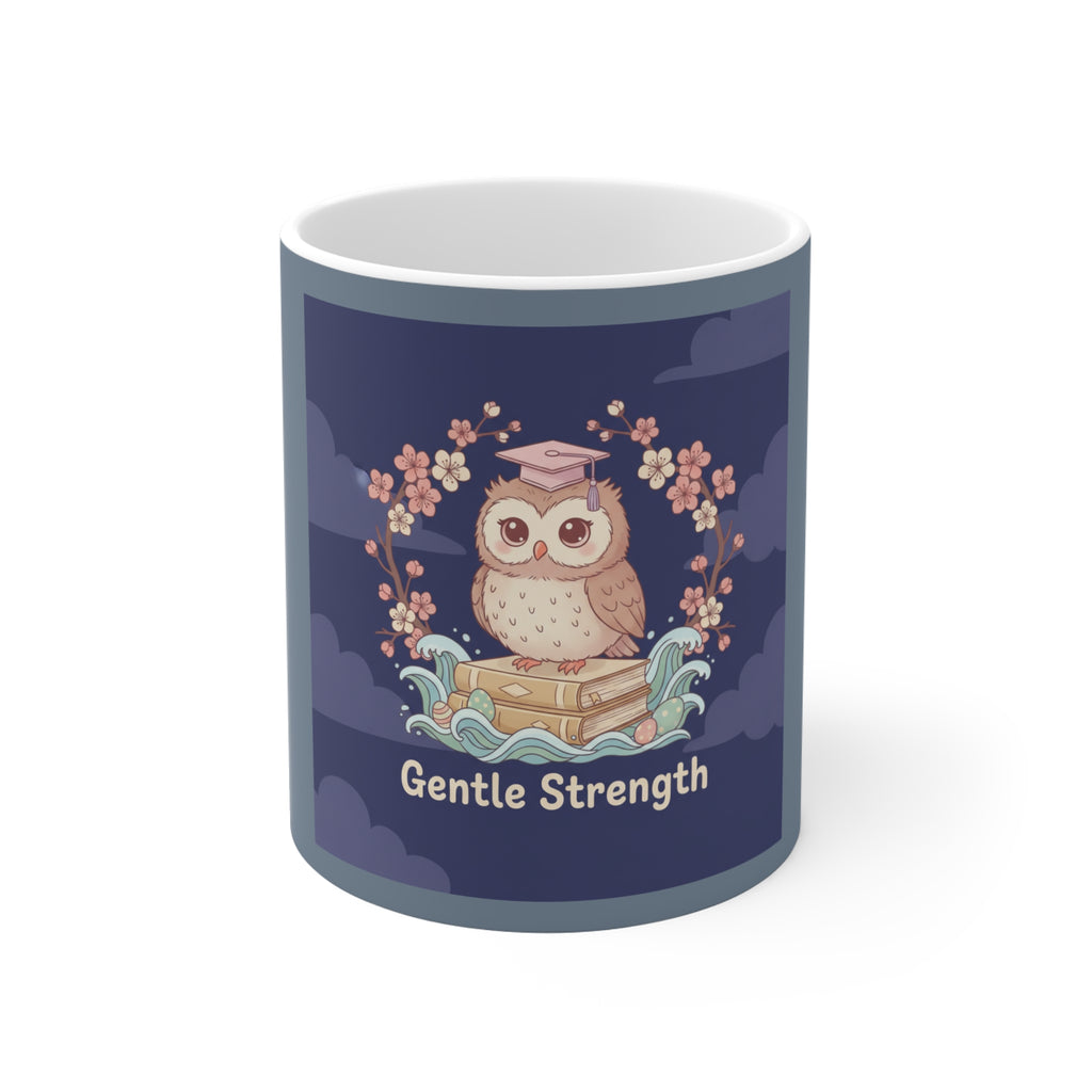 Owl Mug 11oz – Gentle Strength