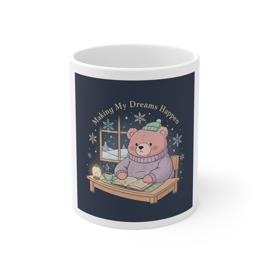 Bear Mug 11oz – Making My Dreams Happen