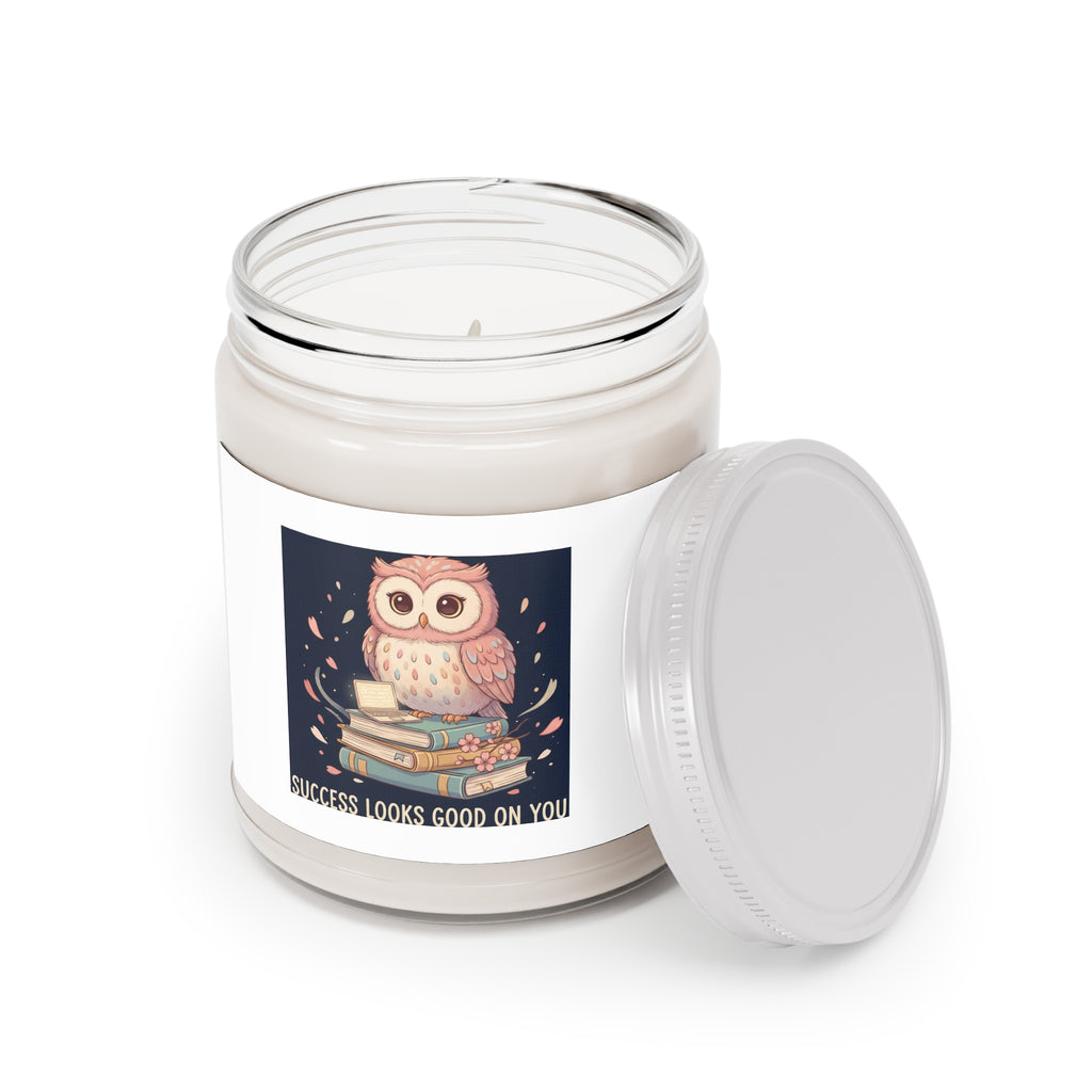 Owl Scented Candle – Success Looks Good on You