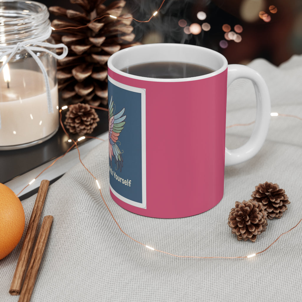 Crane Mug 11oz – Be Gentle With Yourself