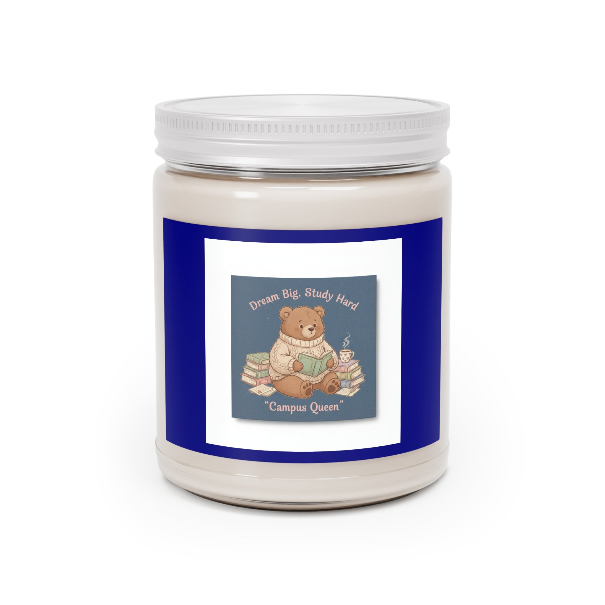 Bear Scented Candle – Dream Big Study Hard
