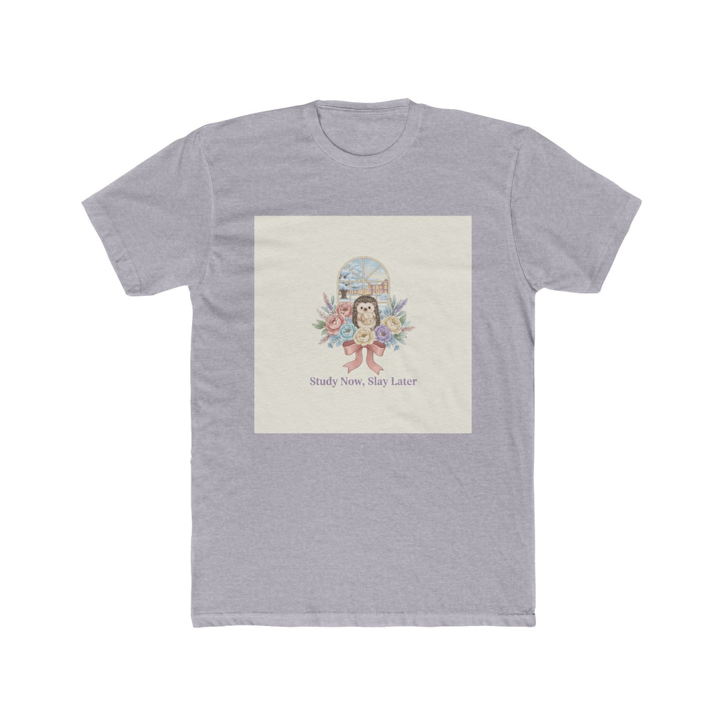 Study Now, Slay Later Hedgehog Unisex Tee