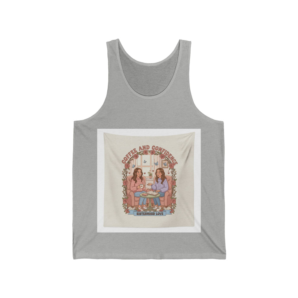 COFFEE AND CONFIDENCE Tank Top