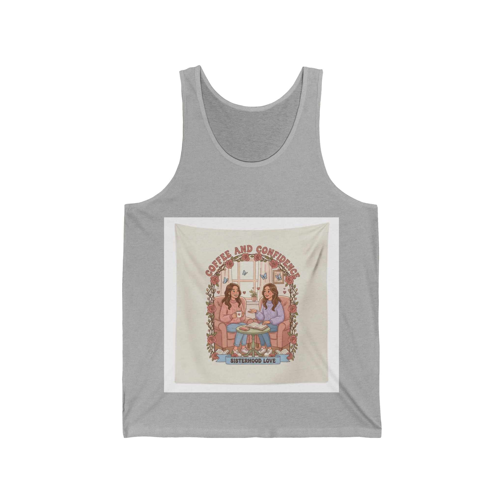 COFFEE AND CONFIDENCE Tank Top