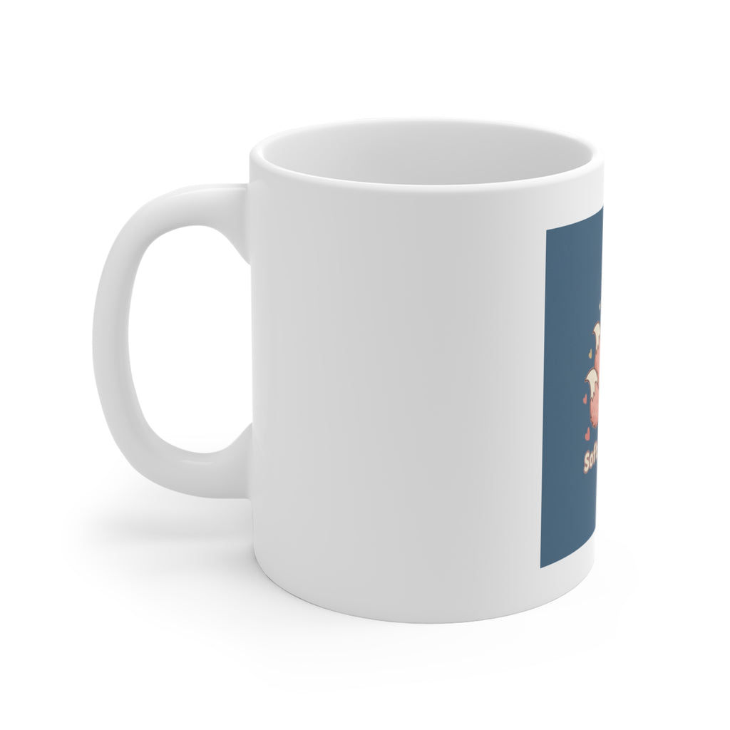 Kitsune Mug 11oz – Soft Life Scholar