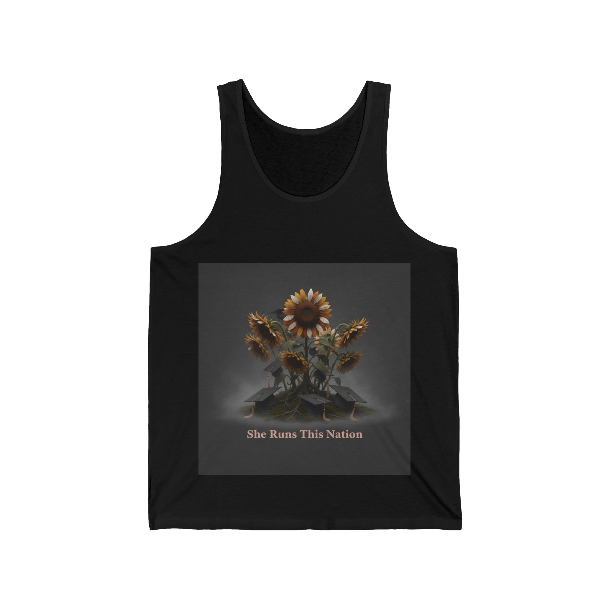 Sunflowers Tank Top – She Runs This Nation