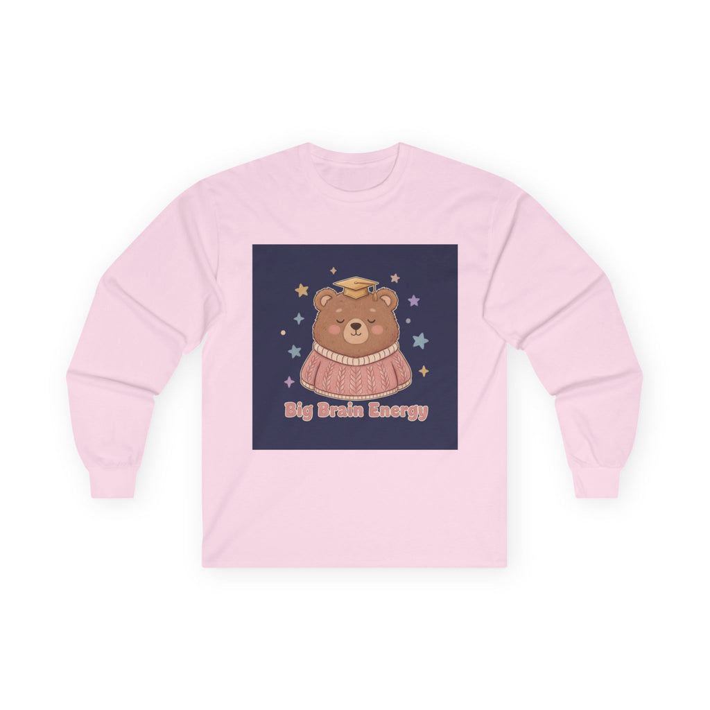 Bear Long Sleeve Tee – Big Brain Energy