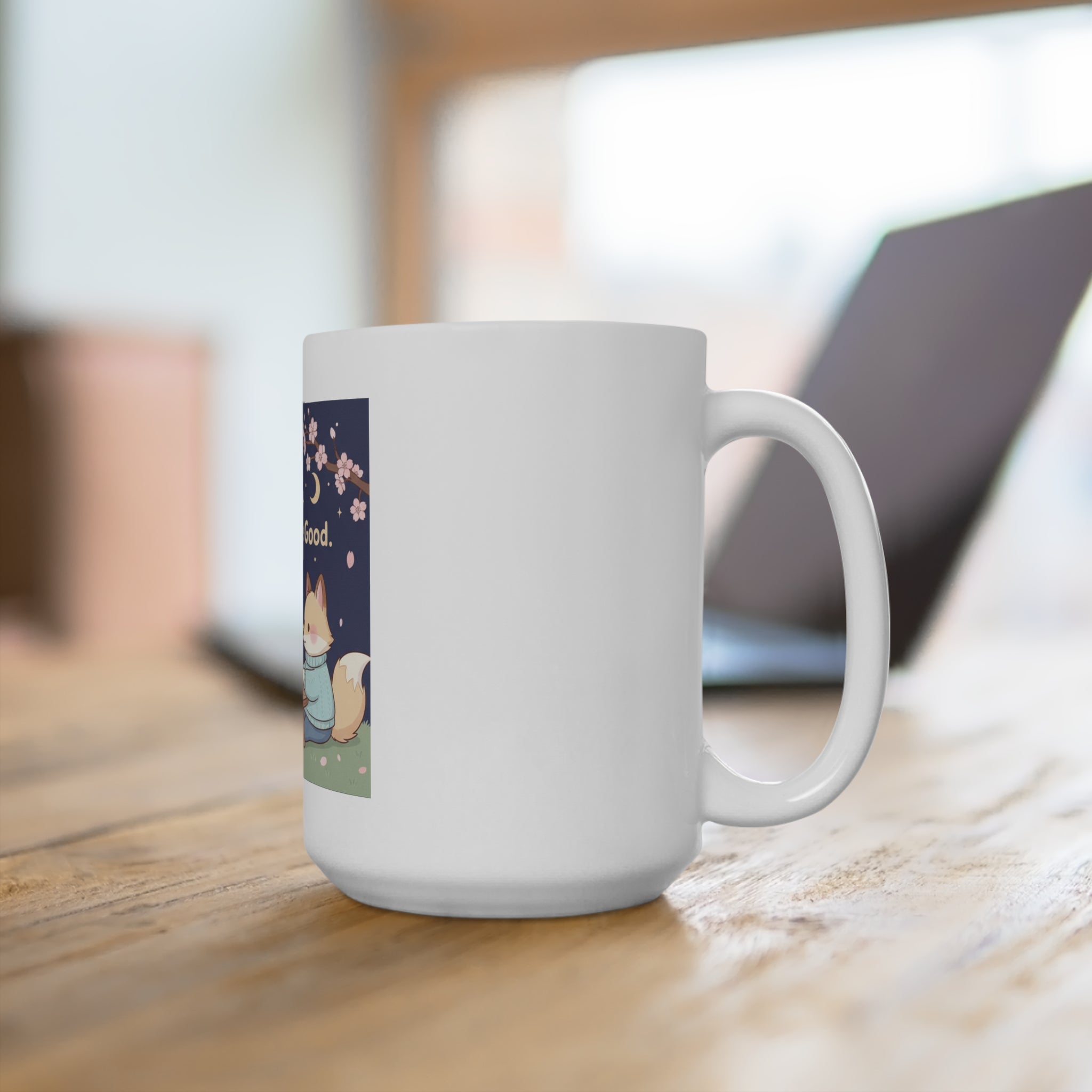 Cat Mug 15oz – Do Good Be Good