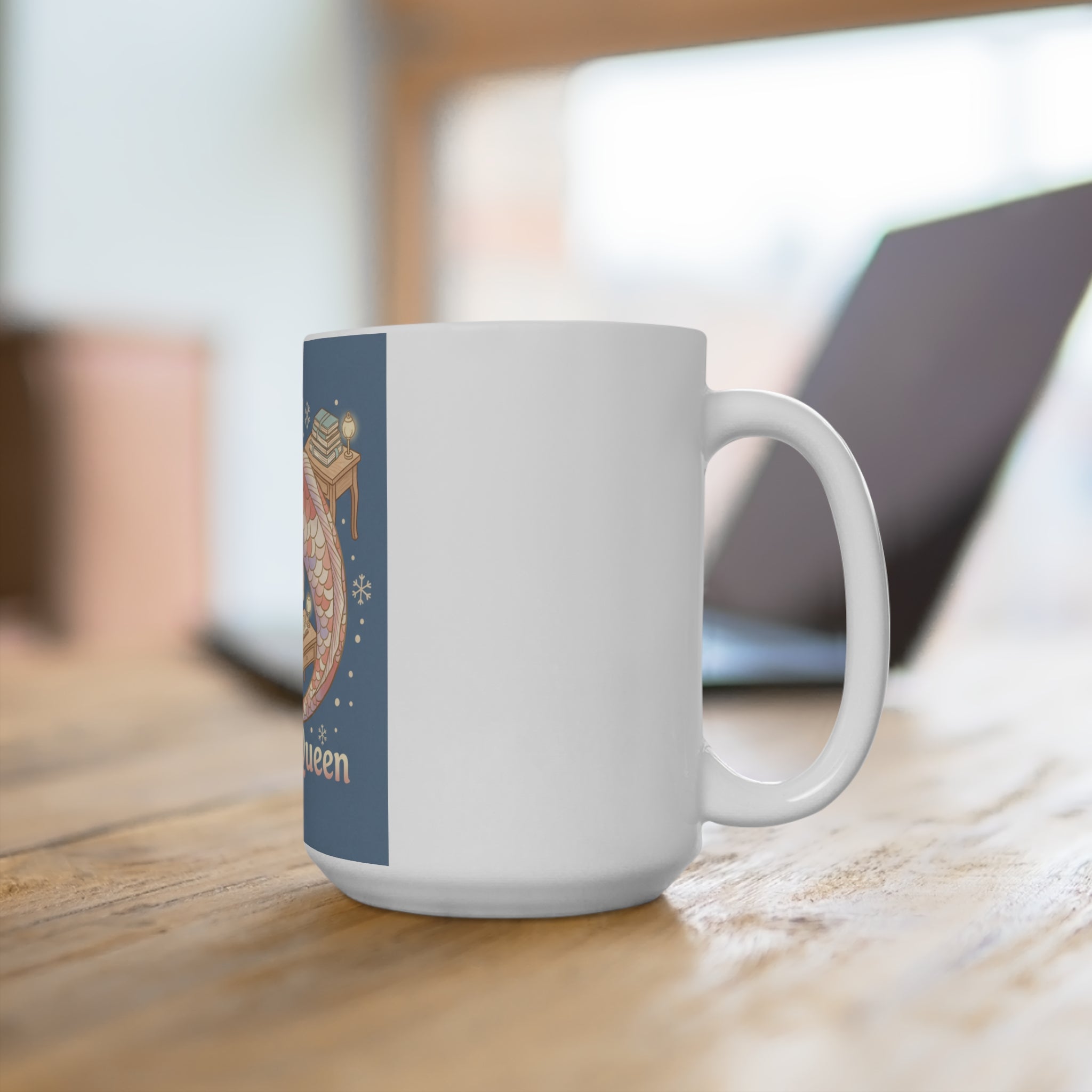 campus queen Mug 15oz