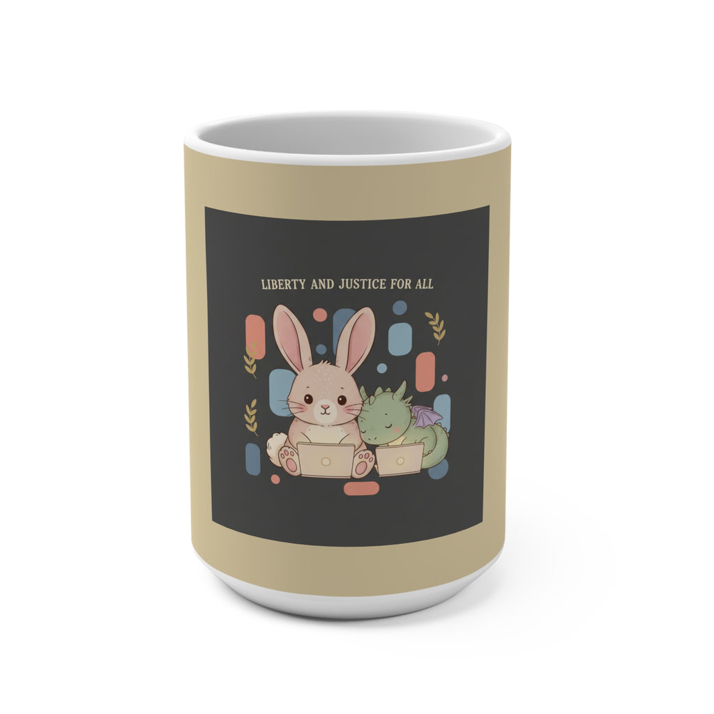 Dragon Mug 15oz – Liberty and Justice for All