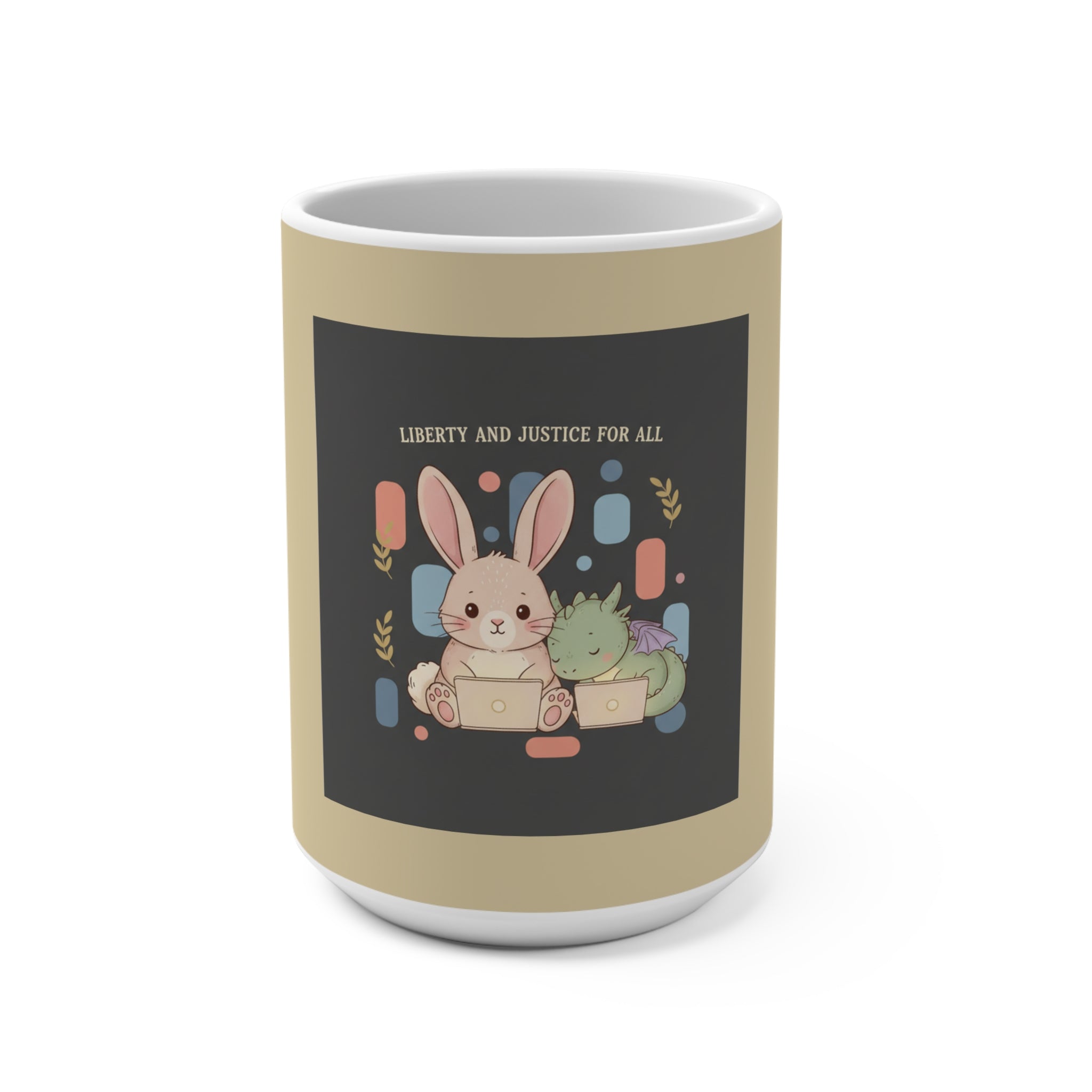 Dragon Mug 15oz – Liberty and Justice for All