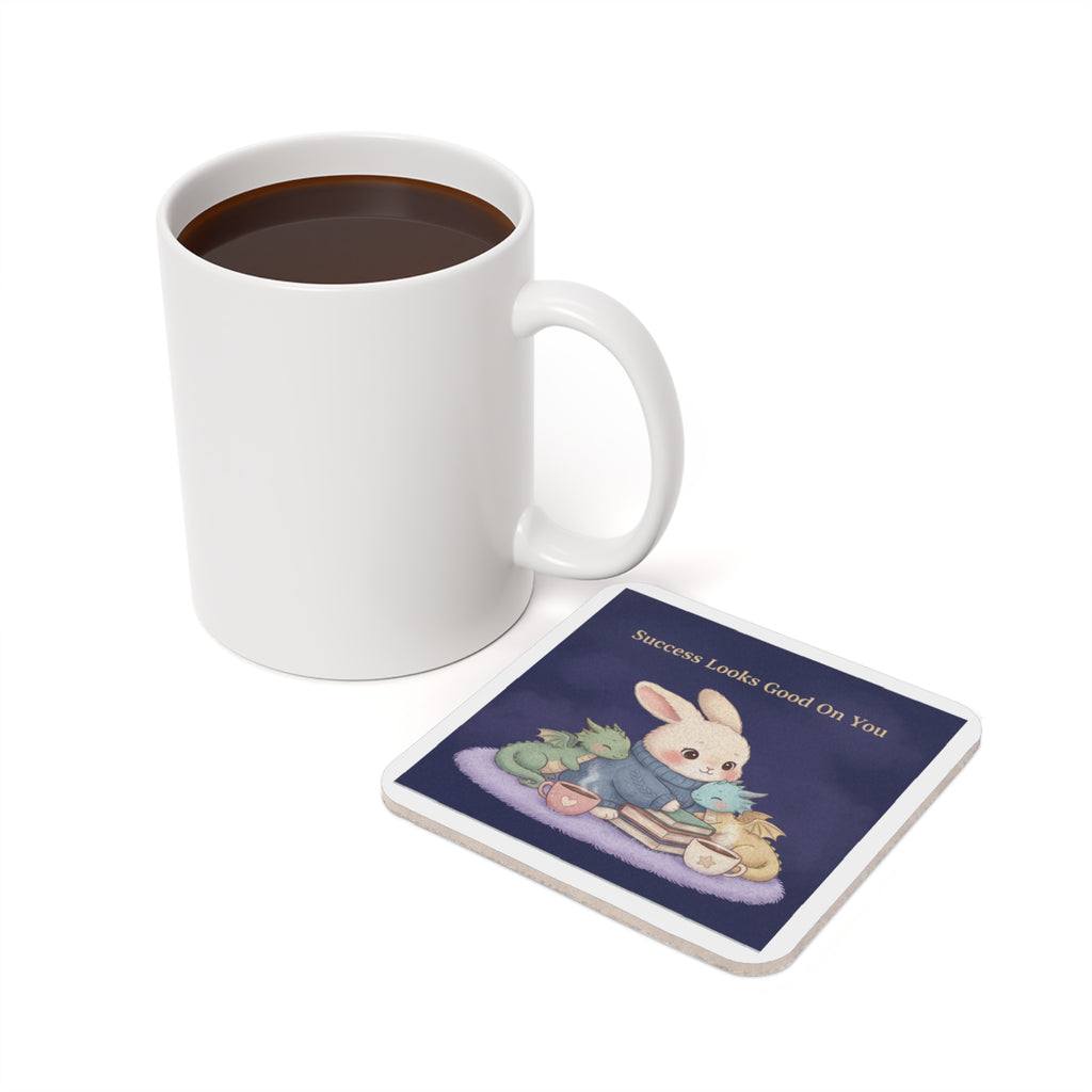 Bunny Cork Coaster – Success Looks Good on You