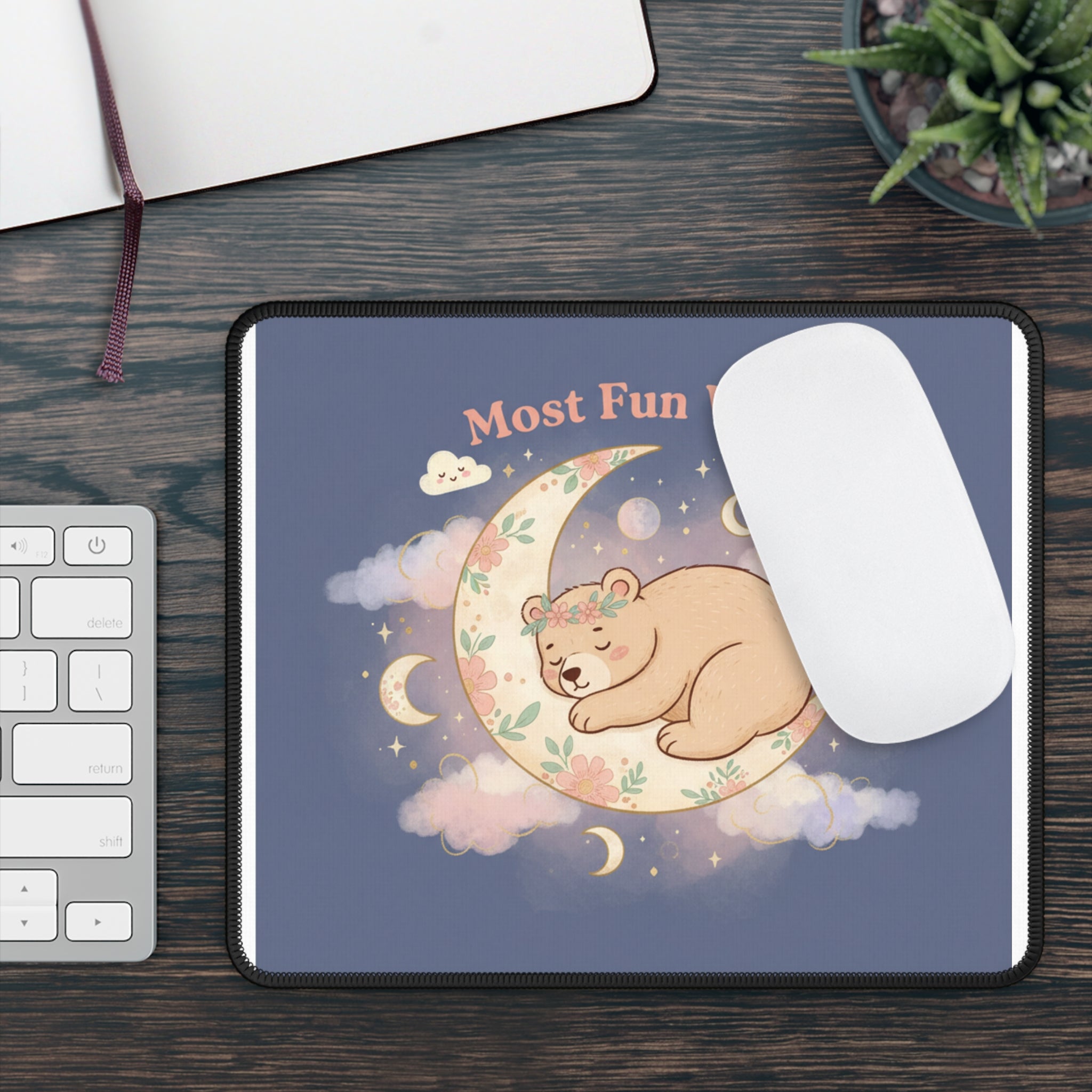 Bear Mouse Pad – Most Fun Wins