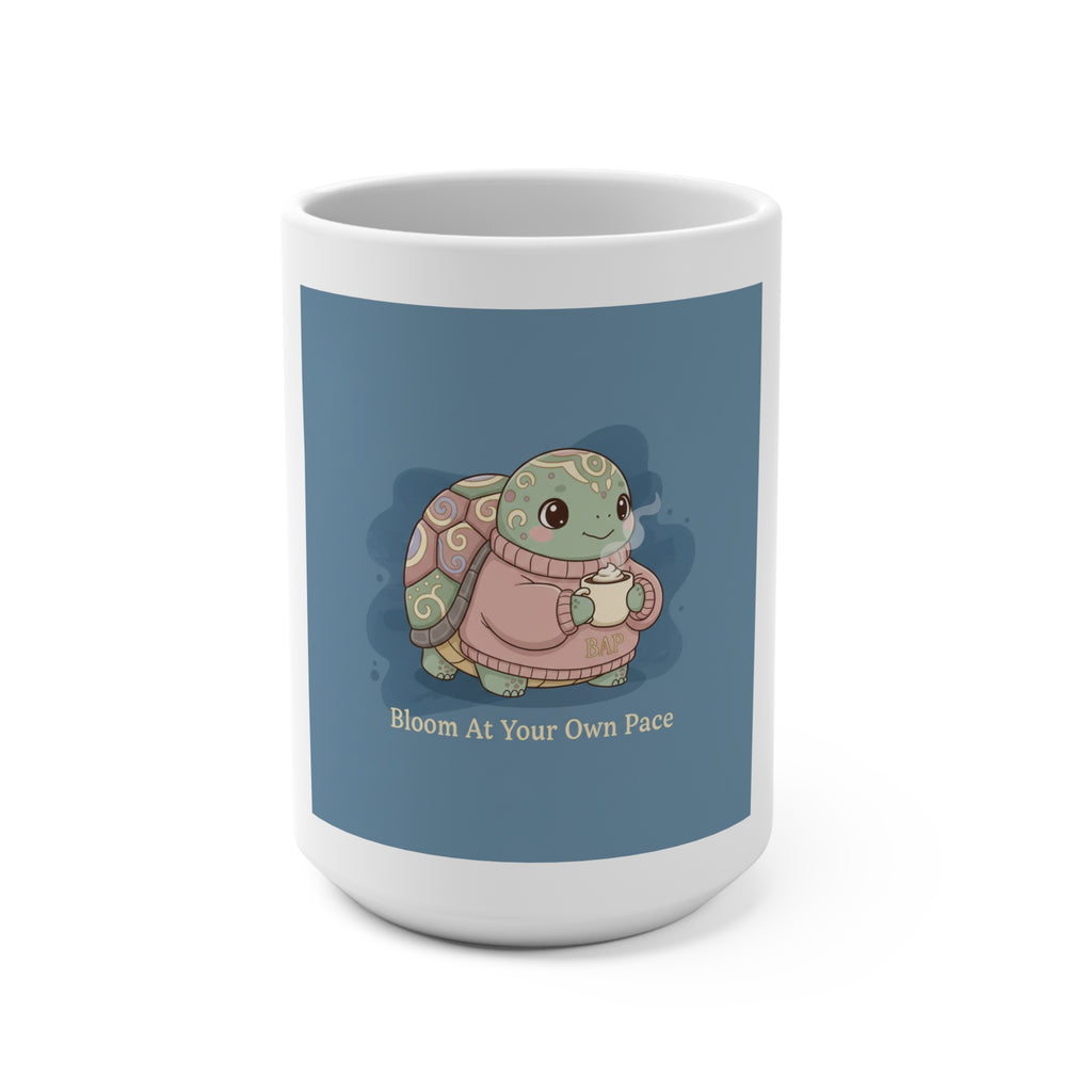 Kitsune Mug 15oz – Bloom at Your Own Pace