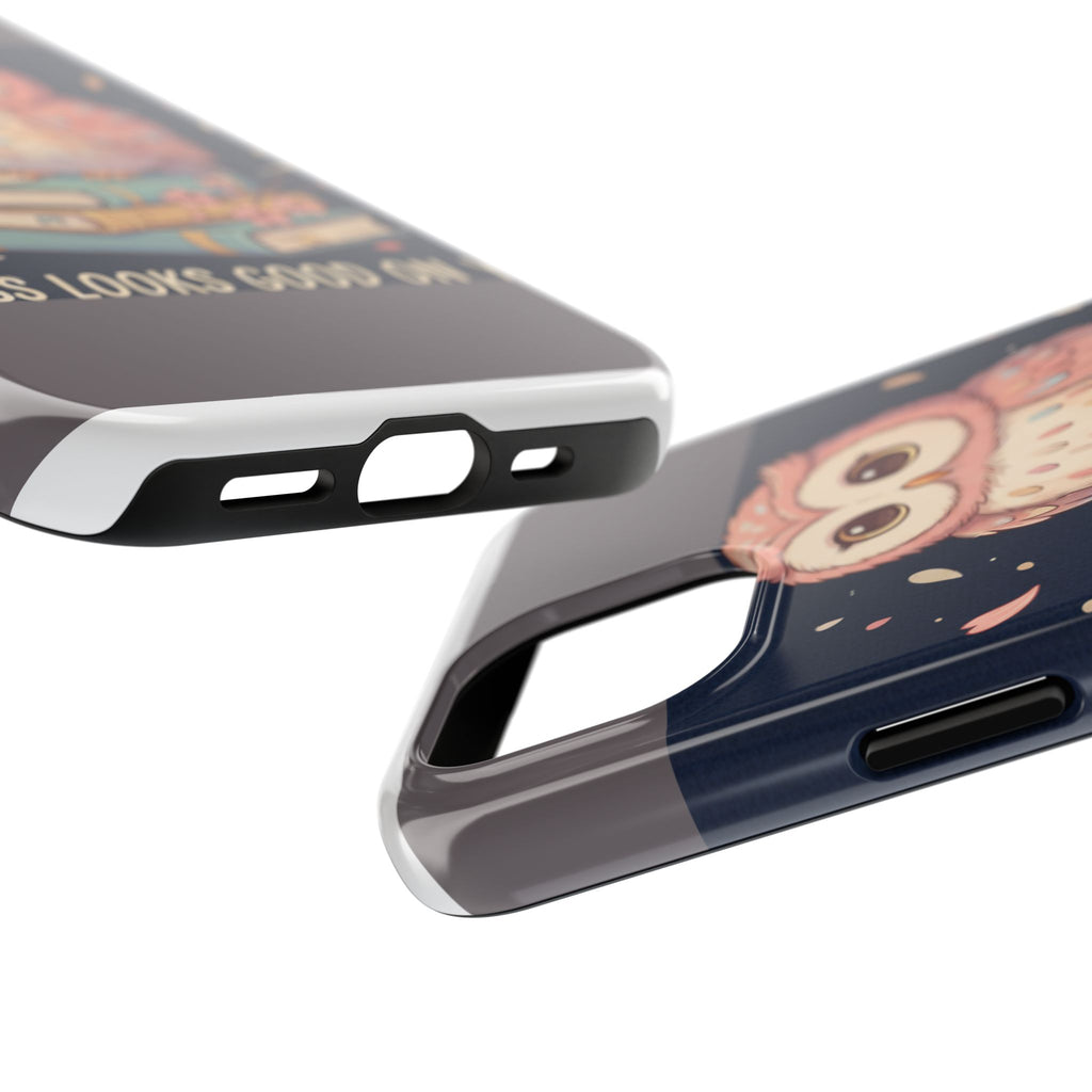 Owl Tough Phone Case – Success Looks Good on You