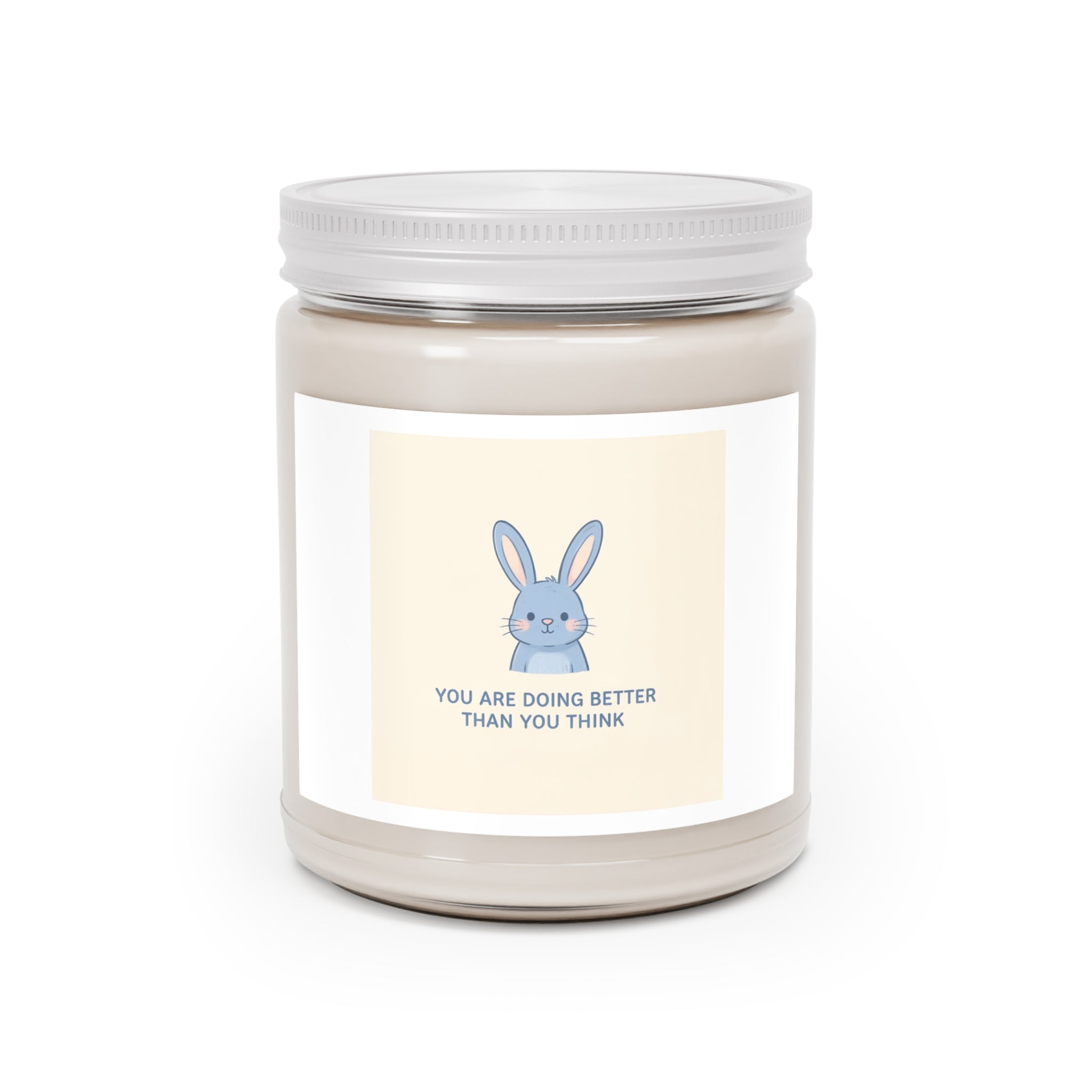 YOU ARE DOING BETTER THAN YOU THINK Rabbit Scented Candle