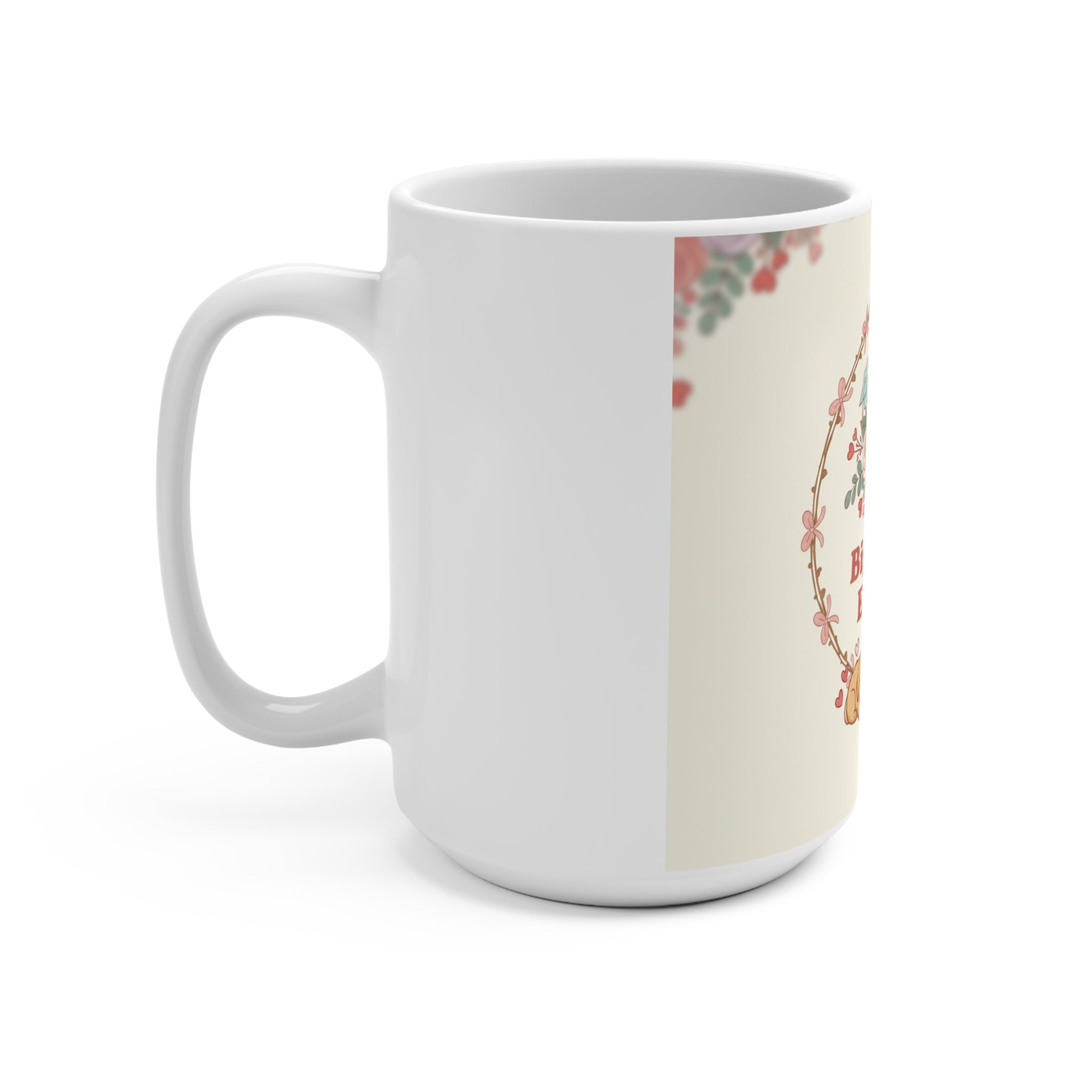 Big Brain Energy Puppies Mug 15oz