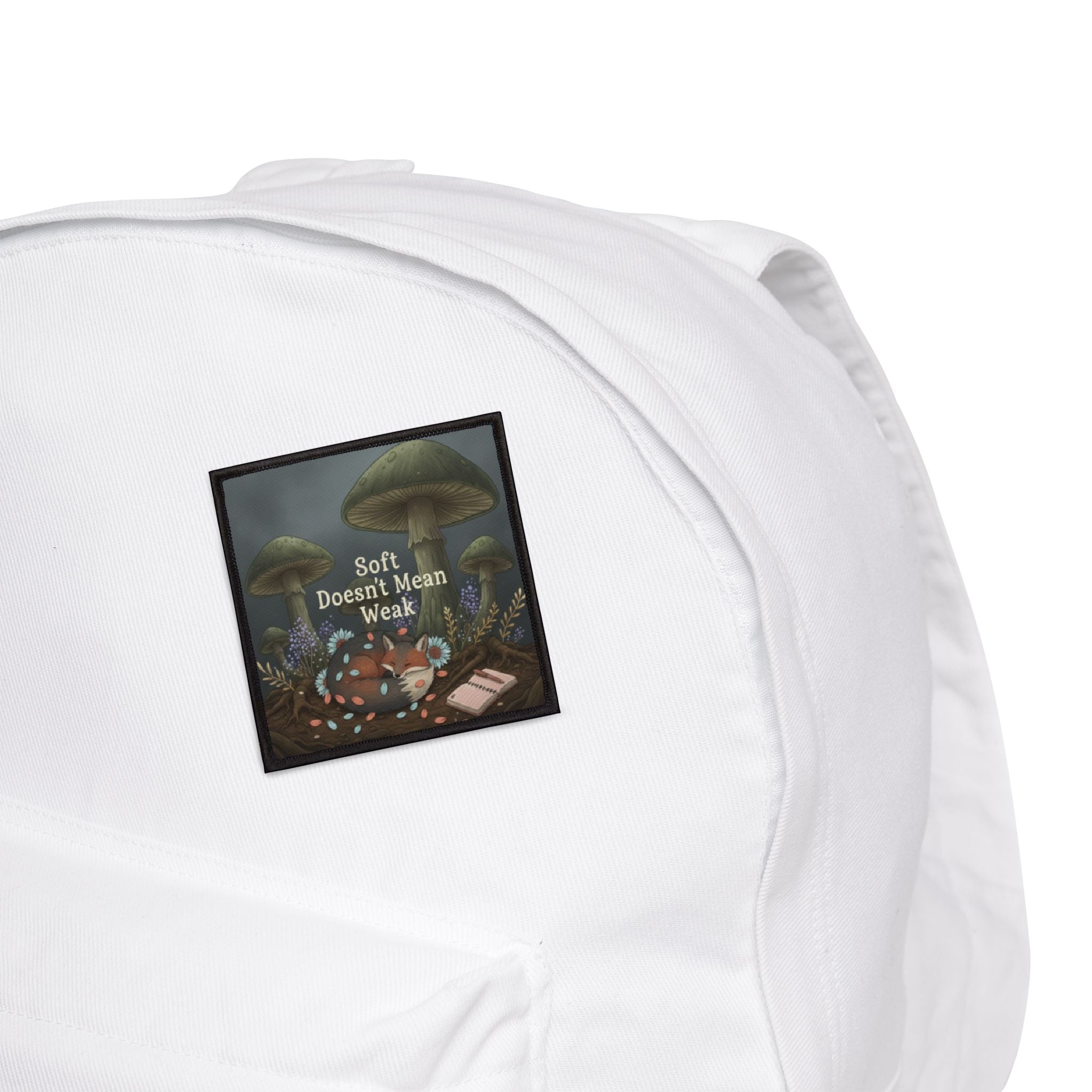 Fox Iron-On Patch – Soft Doesnt Mean Weak