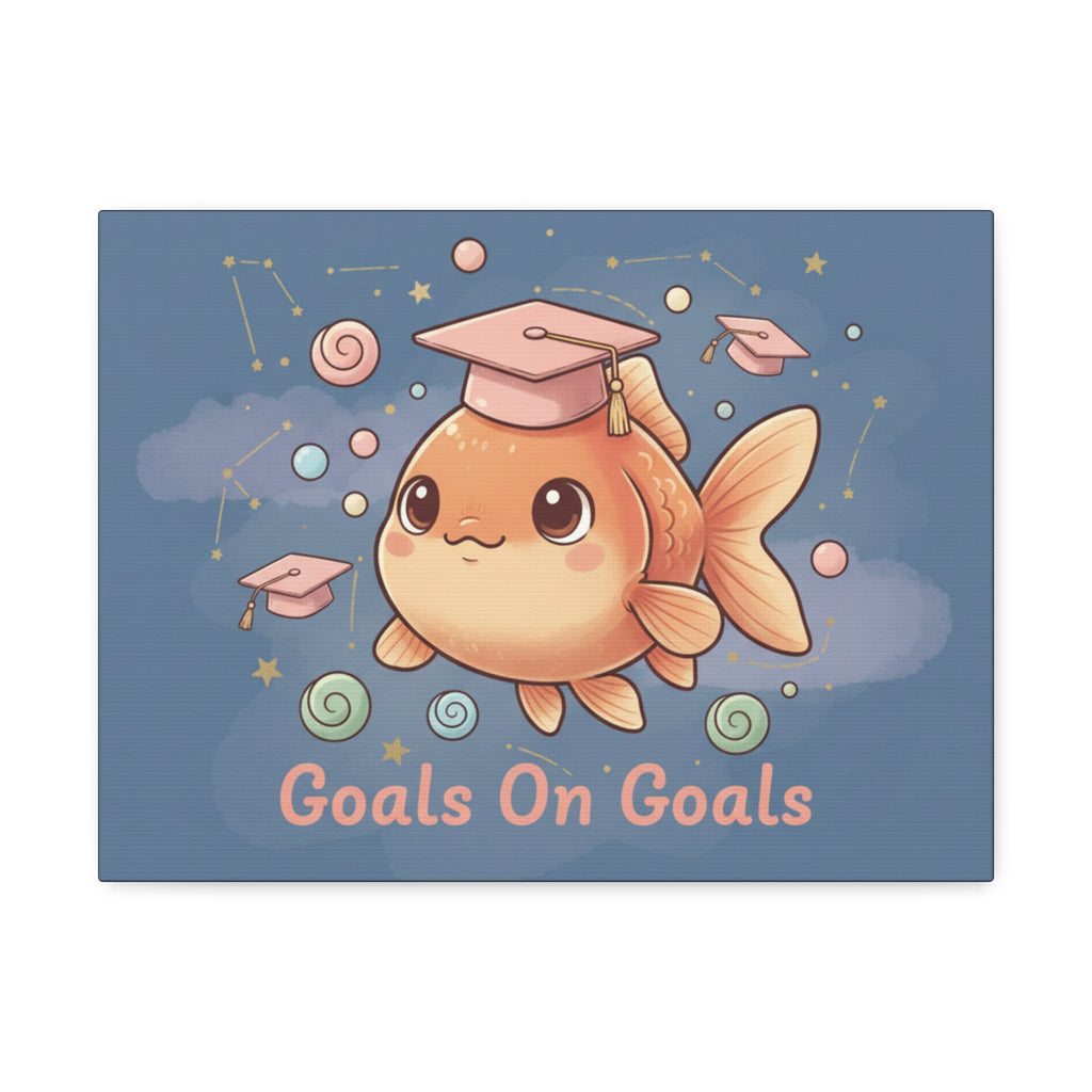 Goldfish Canvas Print – Goals on Goals