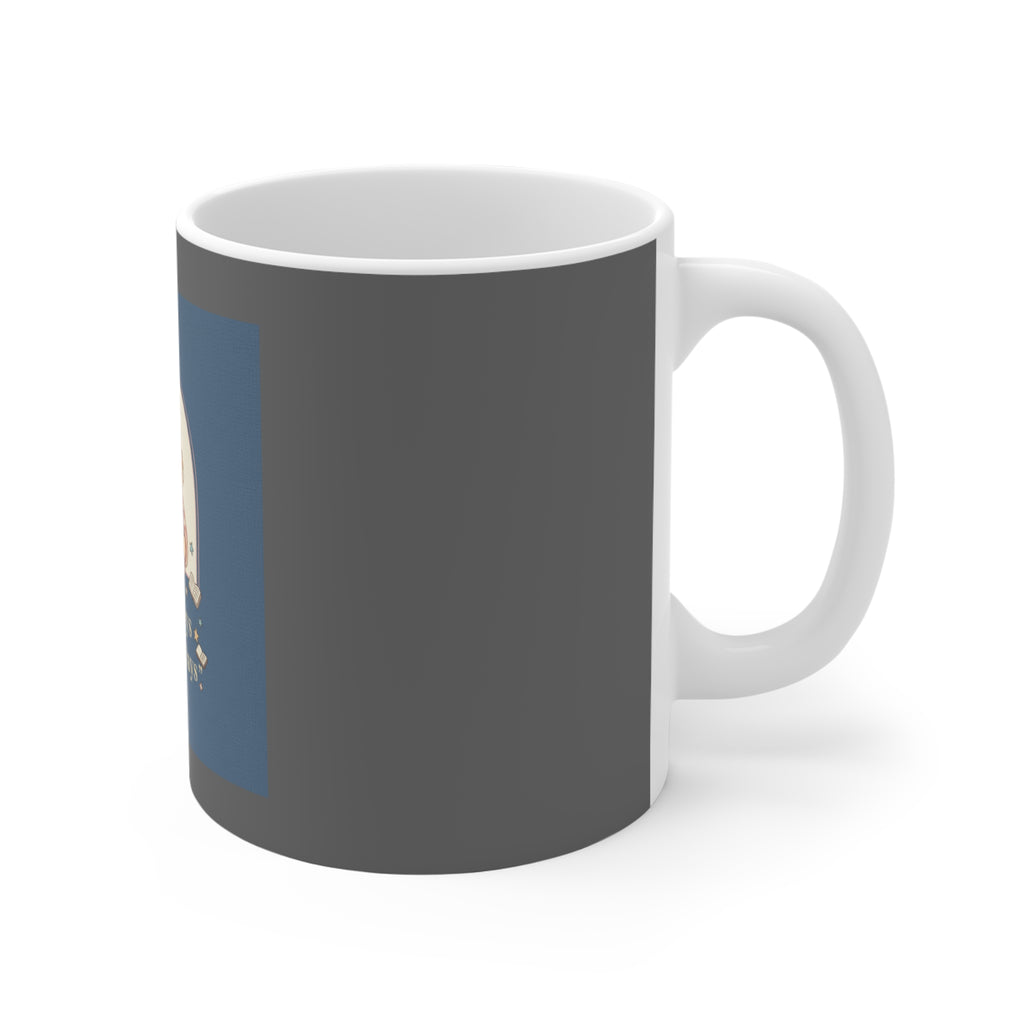 Cat Mug 11oz – Library Days Are the Best Days