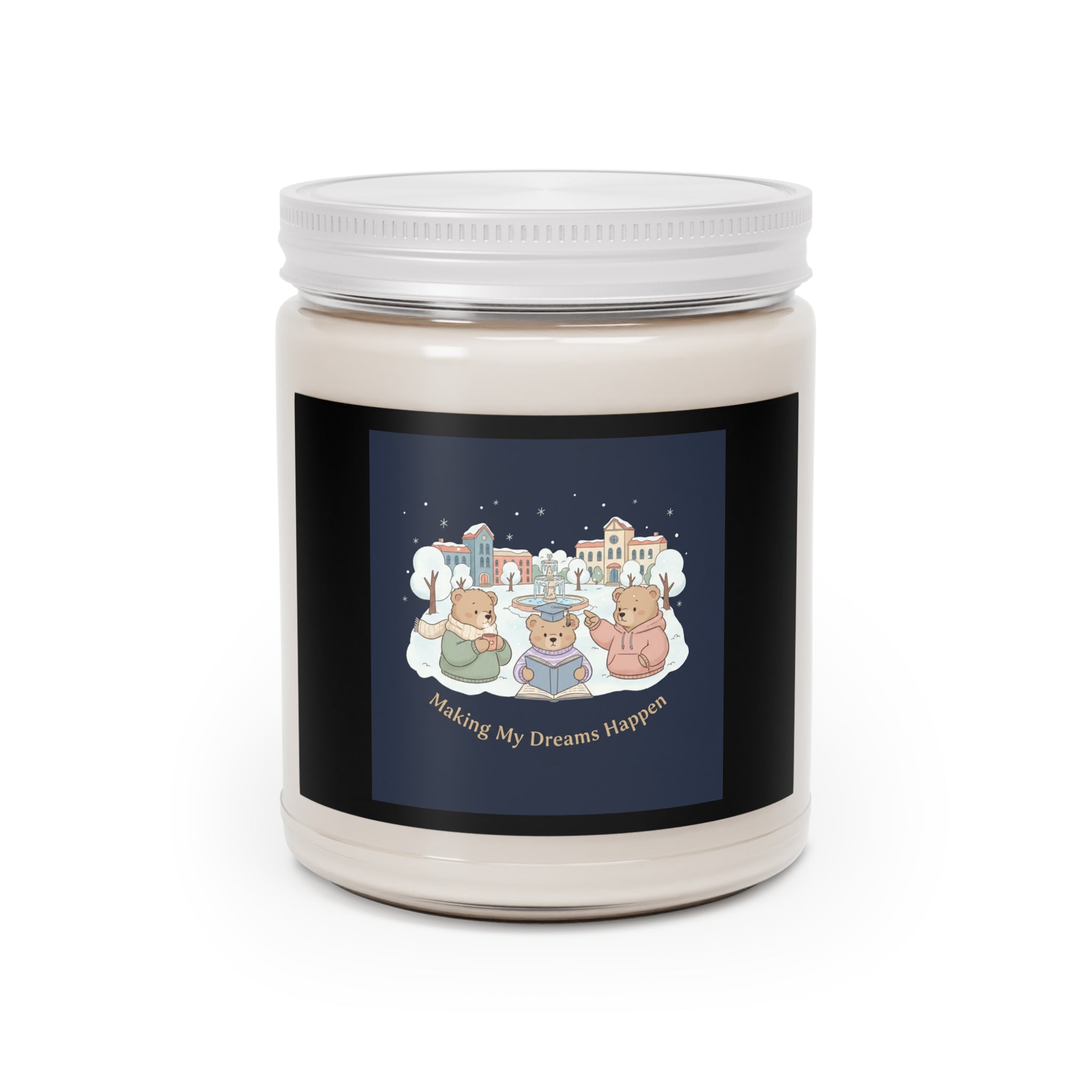 Making My Dreams Happen Bear Scented Candle