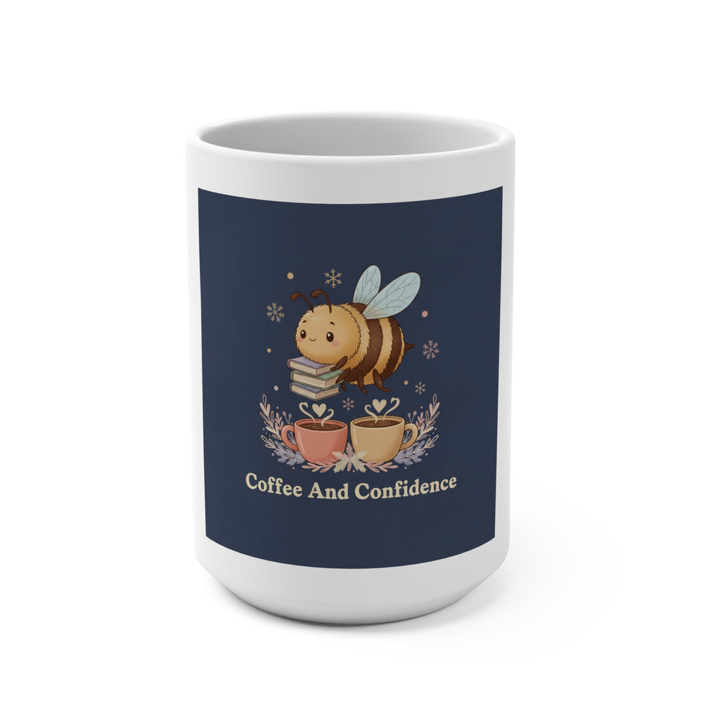 Bear Mug 15oz – Coffee and Confidence