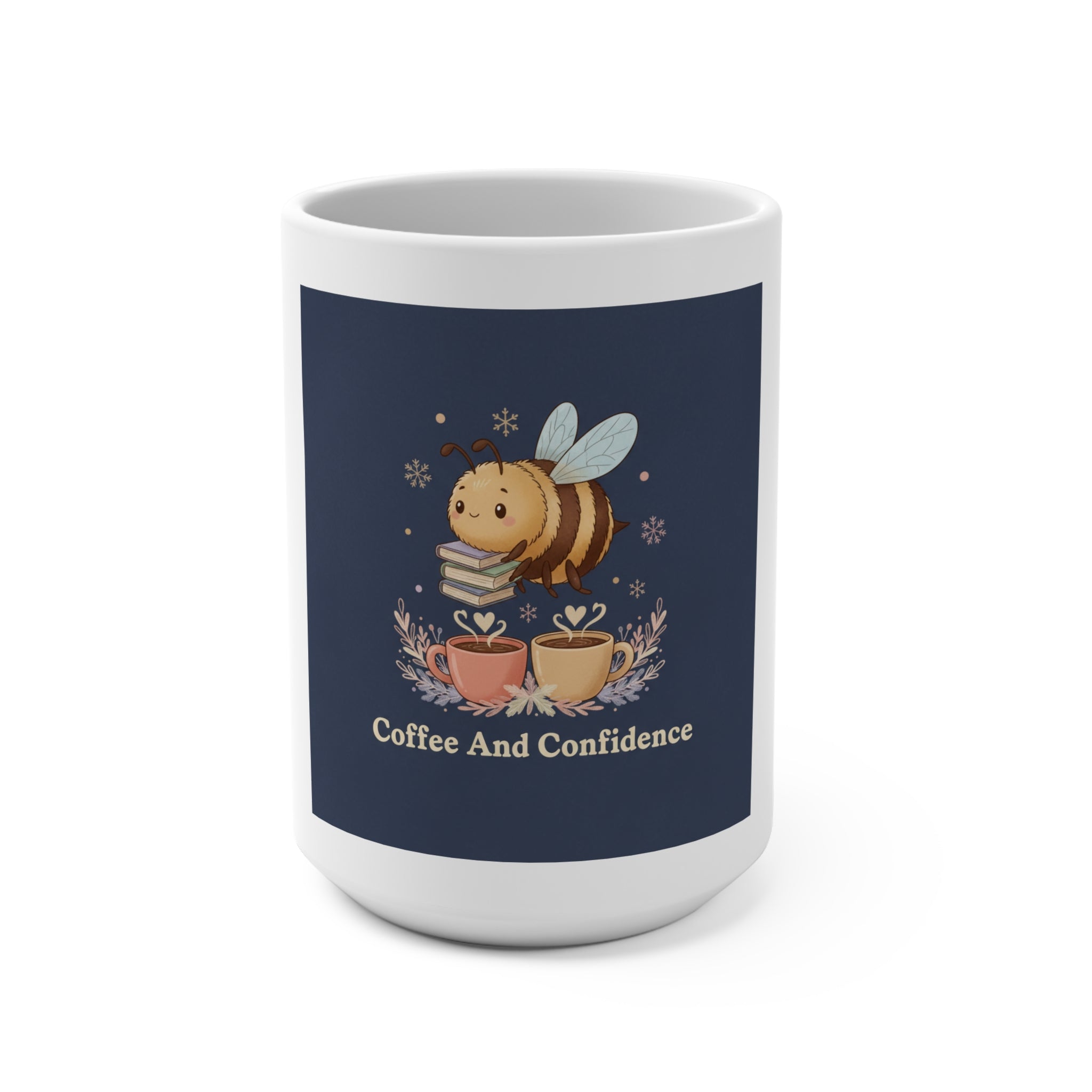 Bear Mug 15oz – Coffee and Confidence