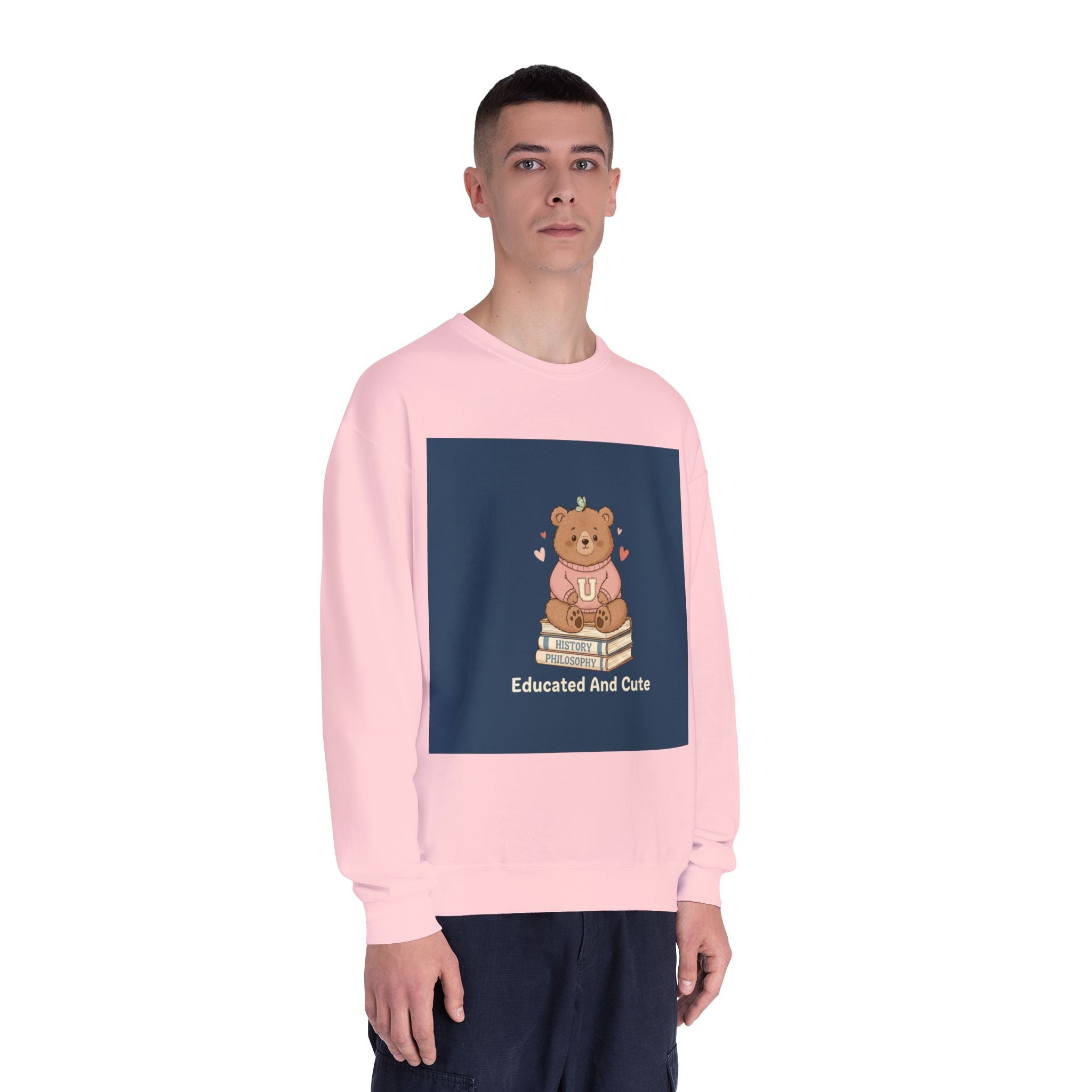 Bear Crewneck Sweatshirt – Educated and Cute